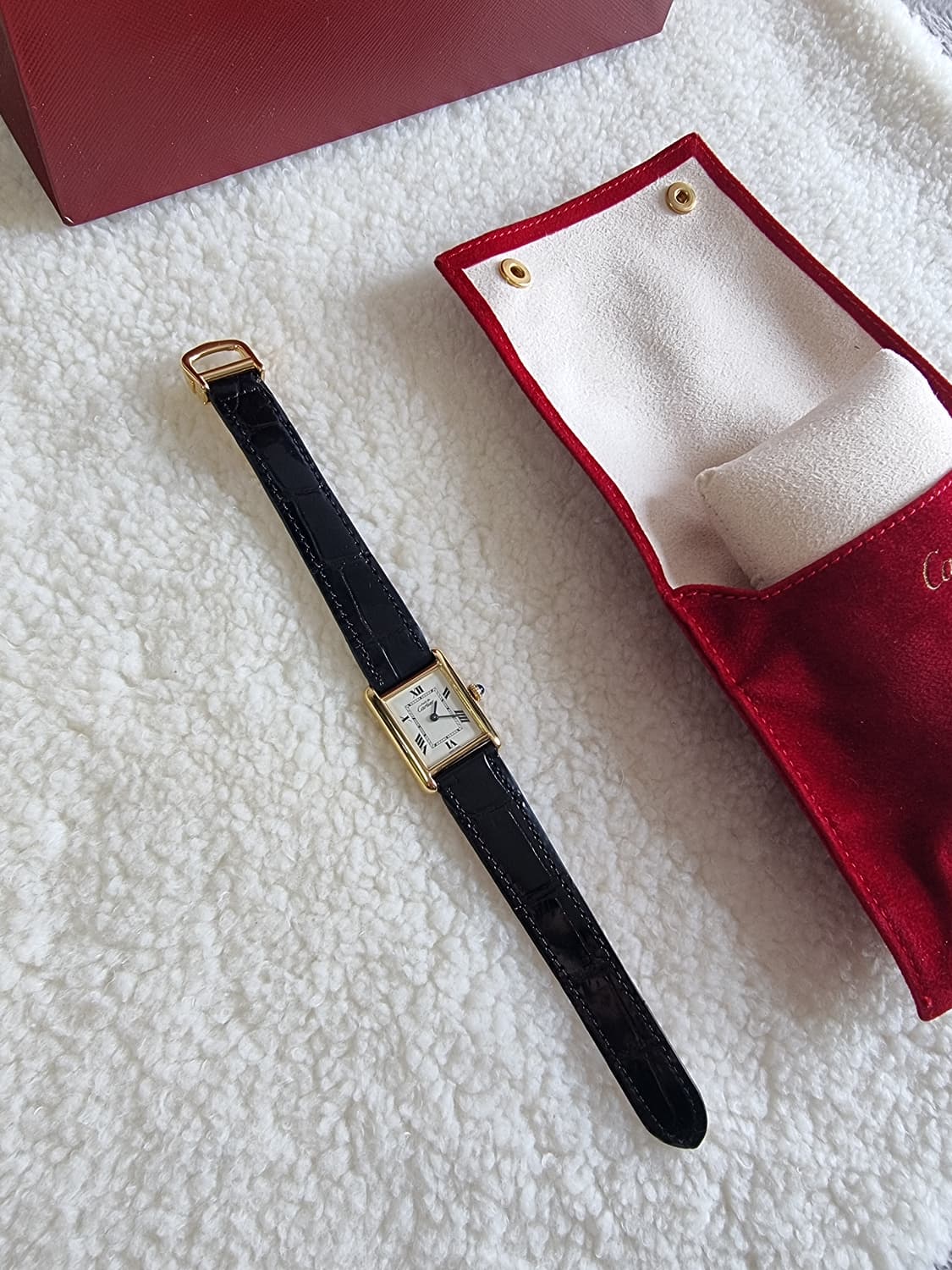 까르띠에 빈티지 탱크머스트 SM 디버클 여성 시계 99년대 상품이미지5