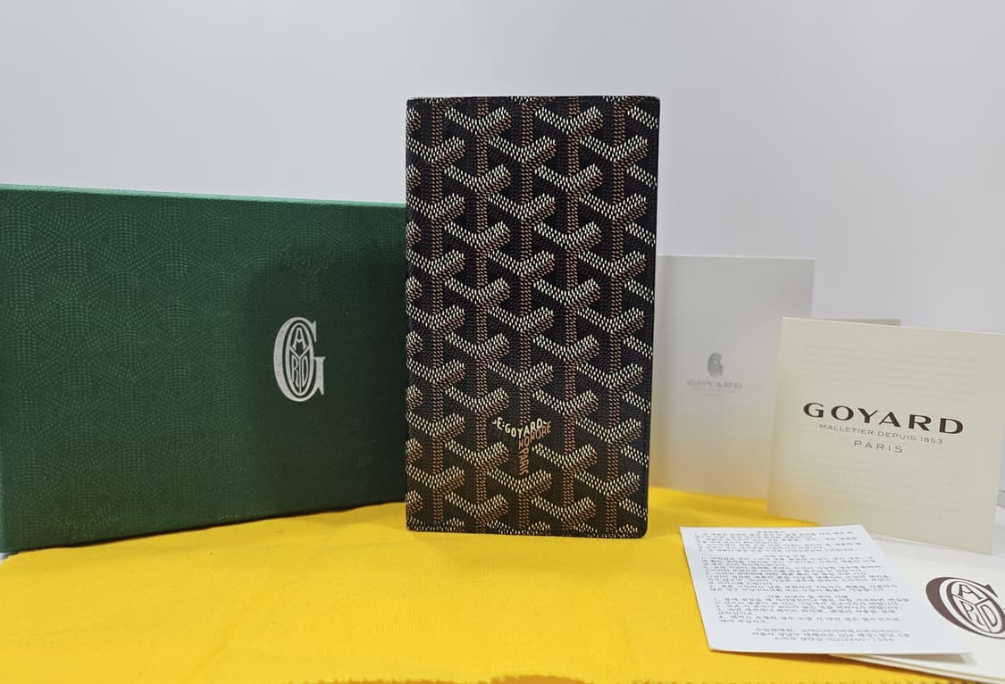 [정품] 고야드 생로슈 장지갑 블랙 상품이미지1