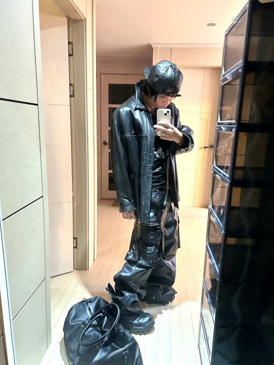 Sheep Skin Leather Coat 상품이미지3