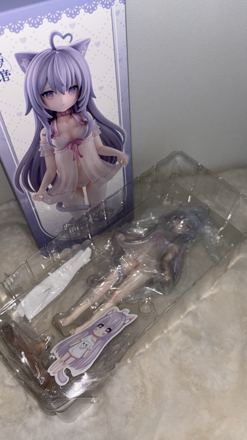 성몽관 1/7스케일 우리 집 작은 고양이 누오미미 미소녀 피규어  상품이미지3