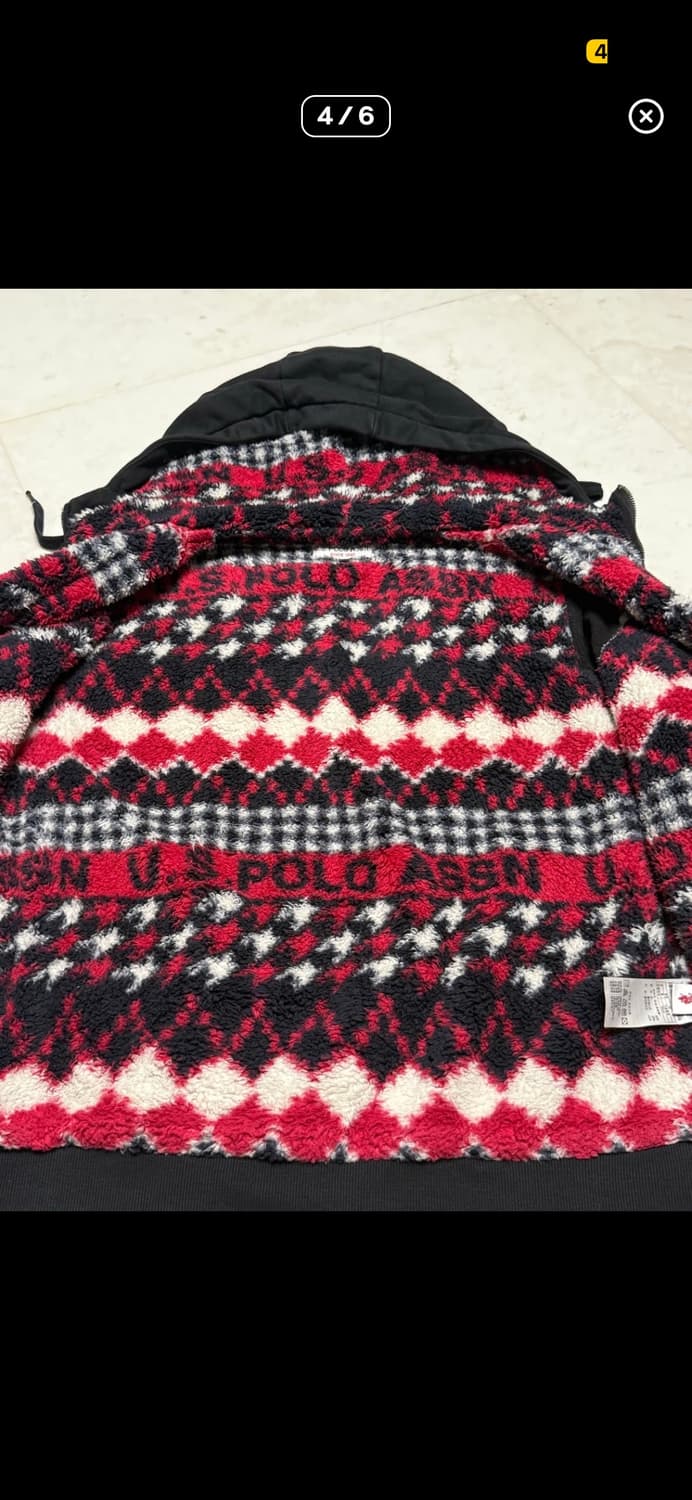 🚨Us 폴로 양털후드집업🚨 상품이미지2