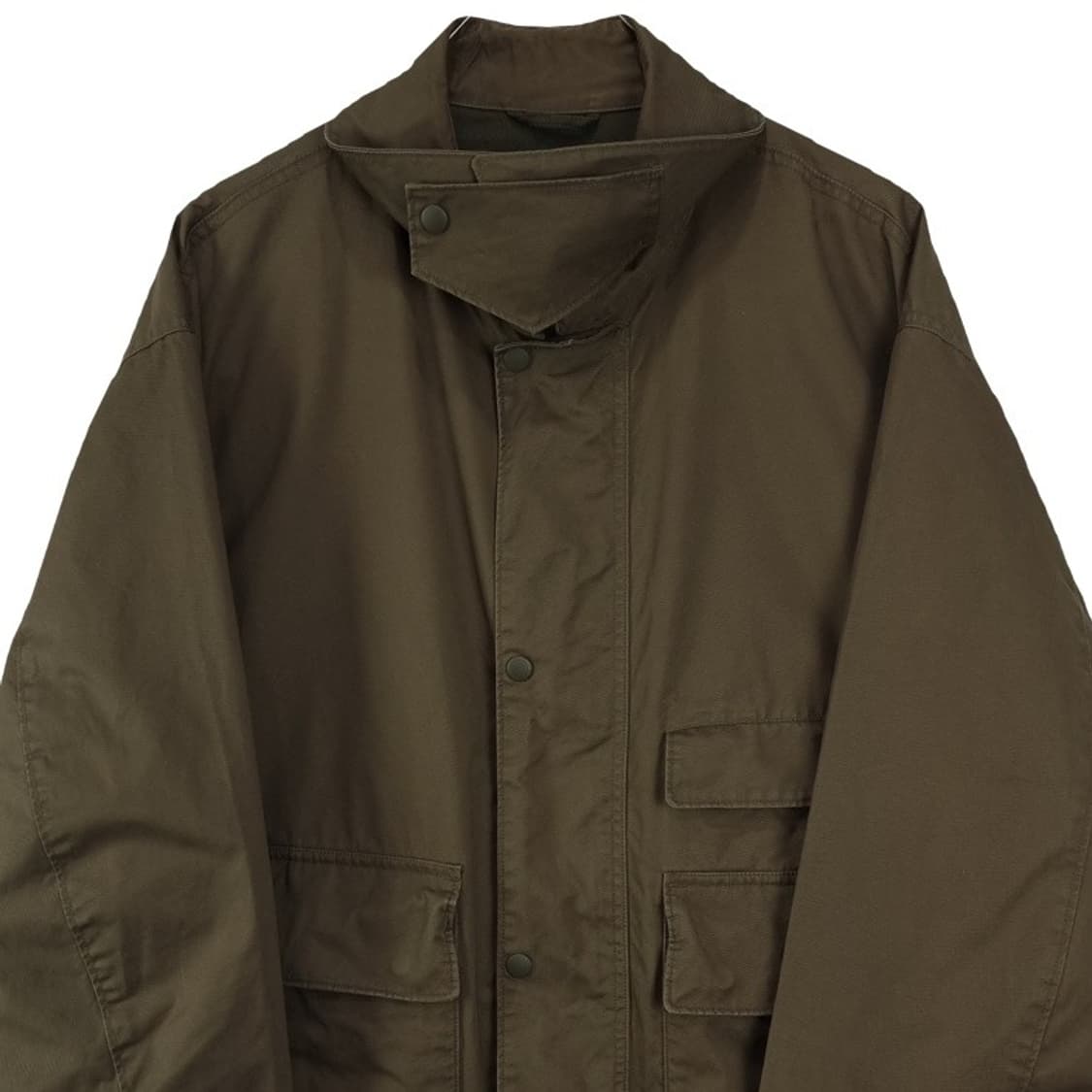 유니클로 U 르메르 오버사이즈 숏 필드 야상 자켓 올리브 M18928 상품이미지4