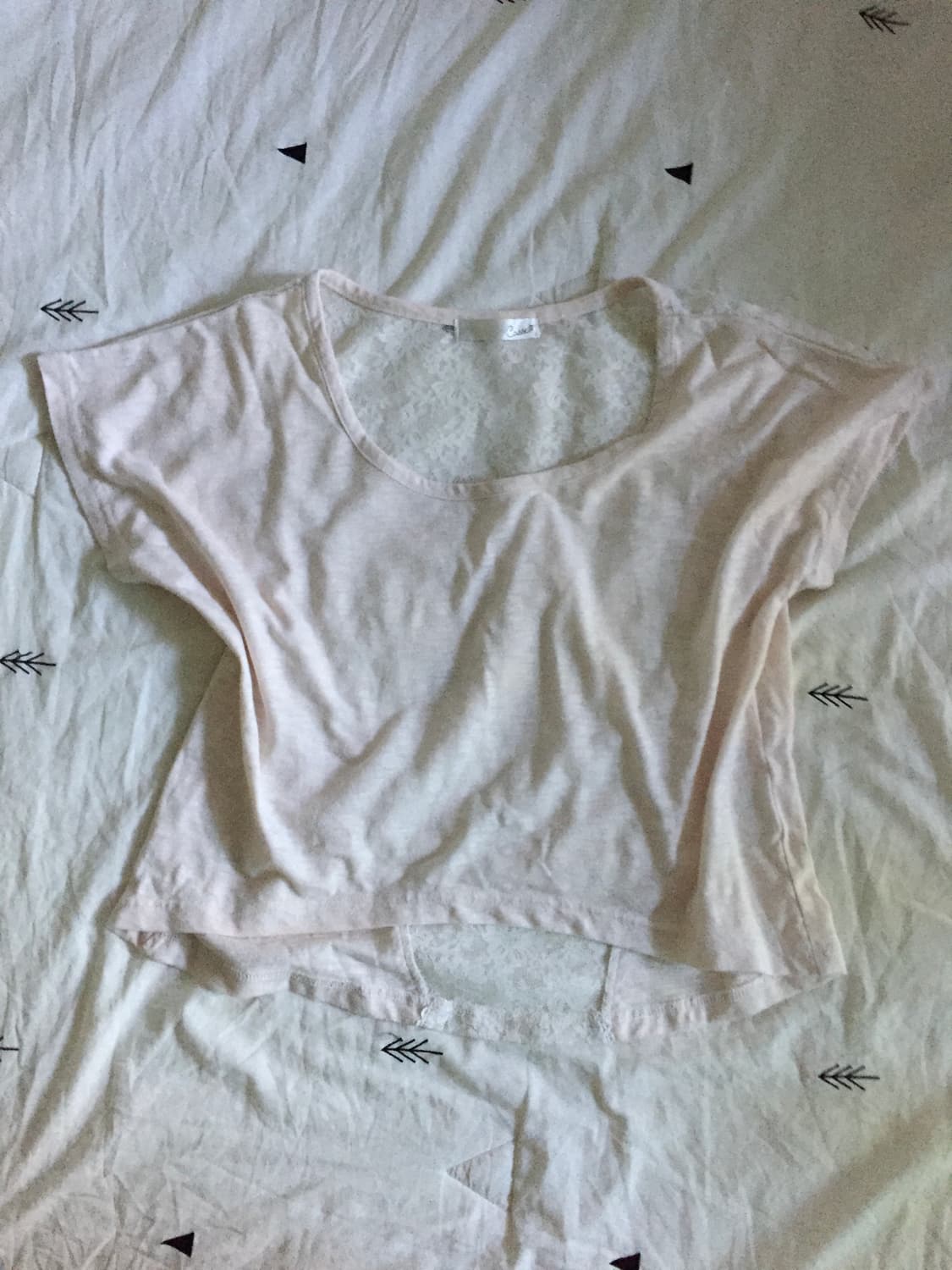 모리걸 하구미 레이스 티셔츠 상품이미지1