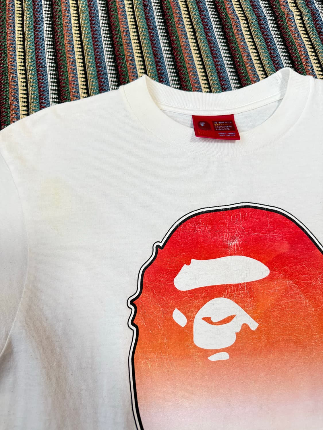 90s 올드 베이프 반팔 티셔츠 상품이미지3