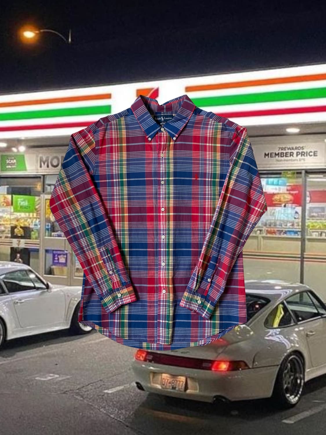 폴로 랄프로렌 체크 셔츠 (Man L) AB1693 상품이미지1