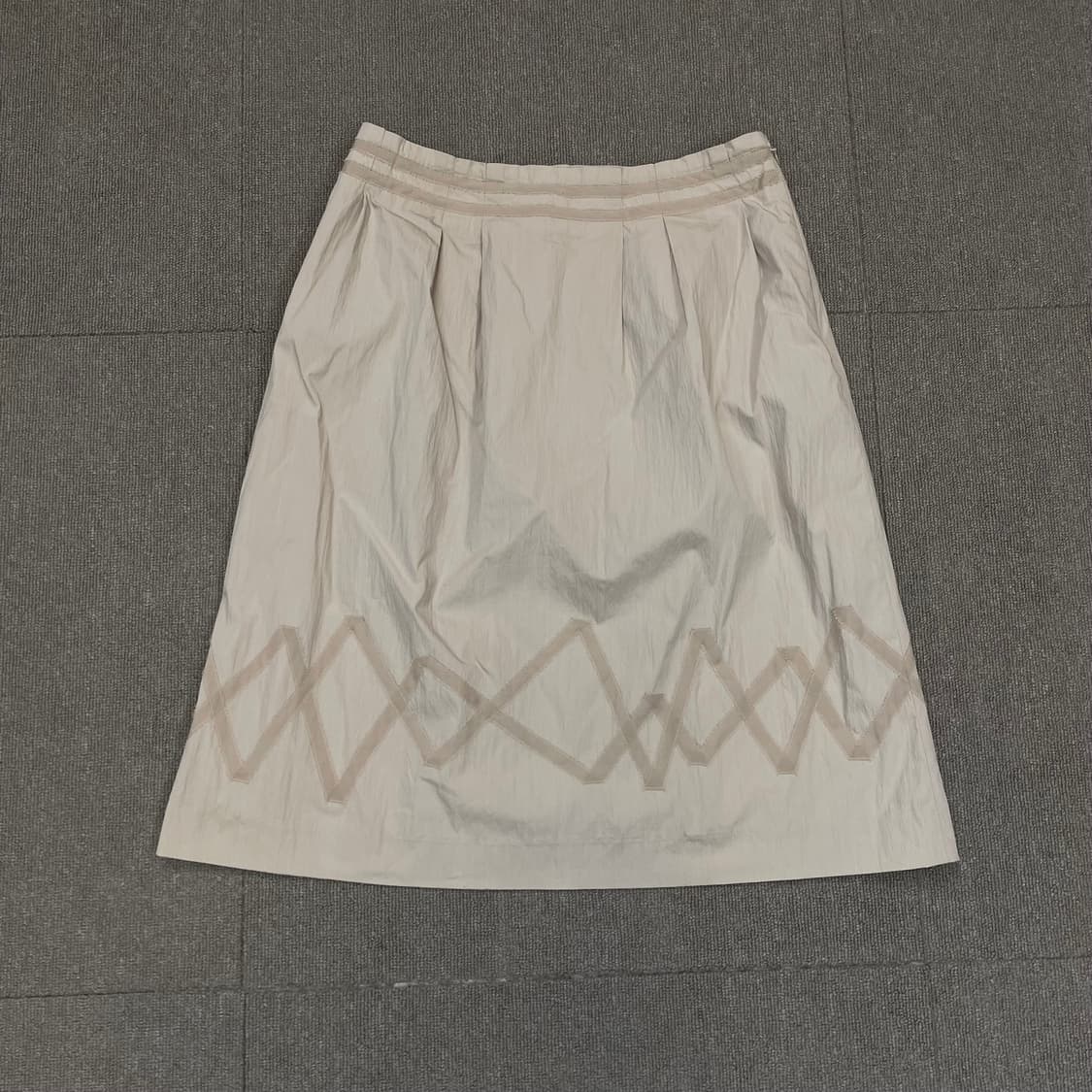 courreges 꾸레쥬 테이핑 미디 스커트  상품이미지1