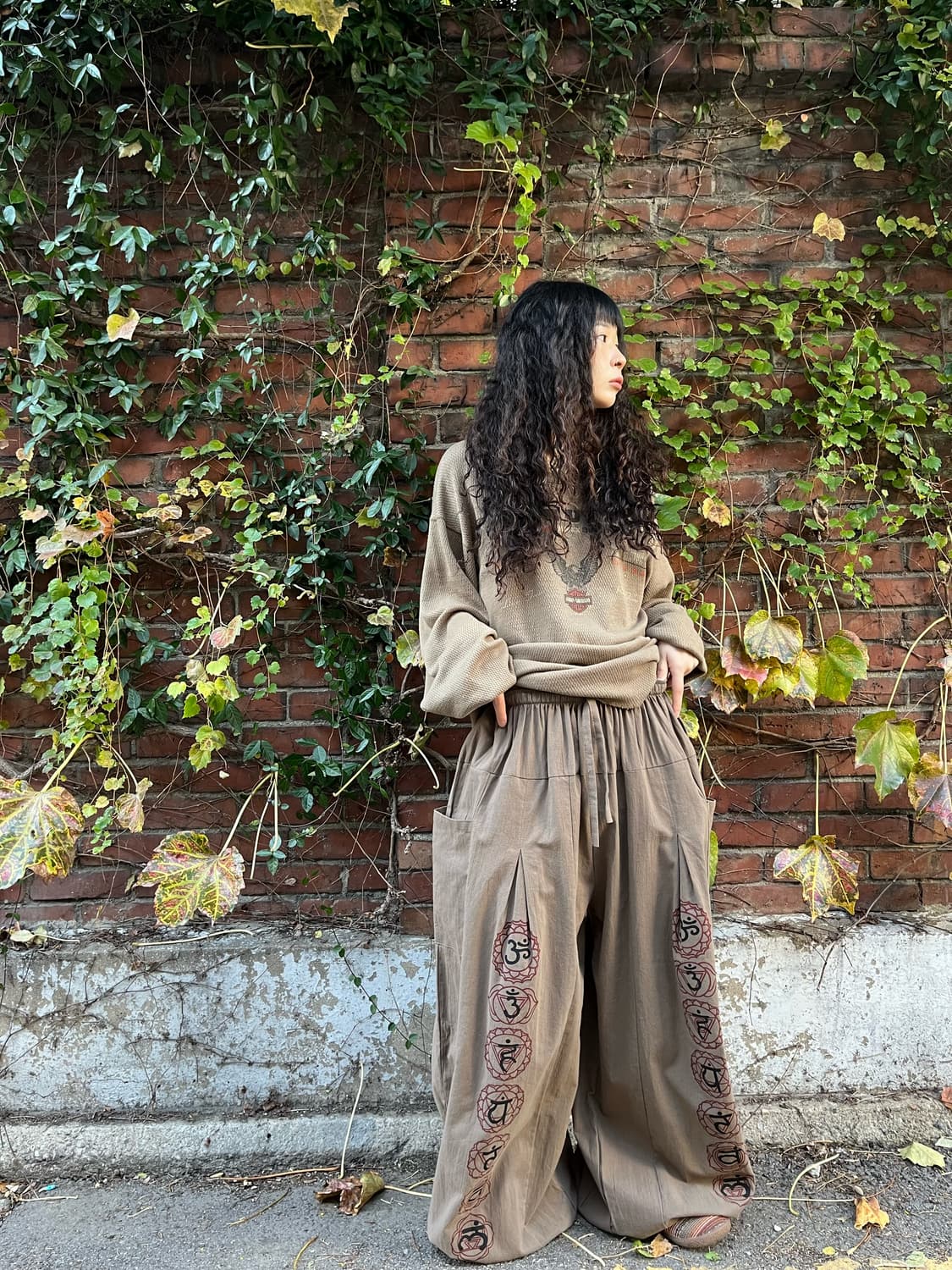 히피문양 벌룬 팬츠 상품이미지1