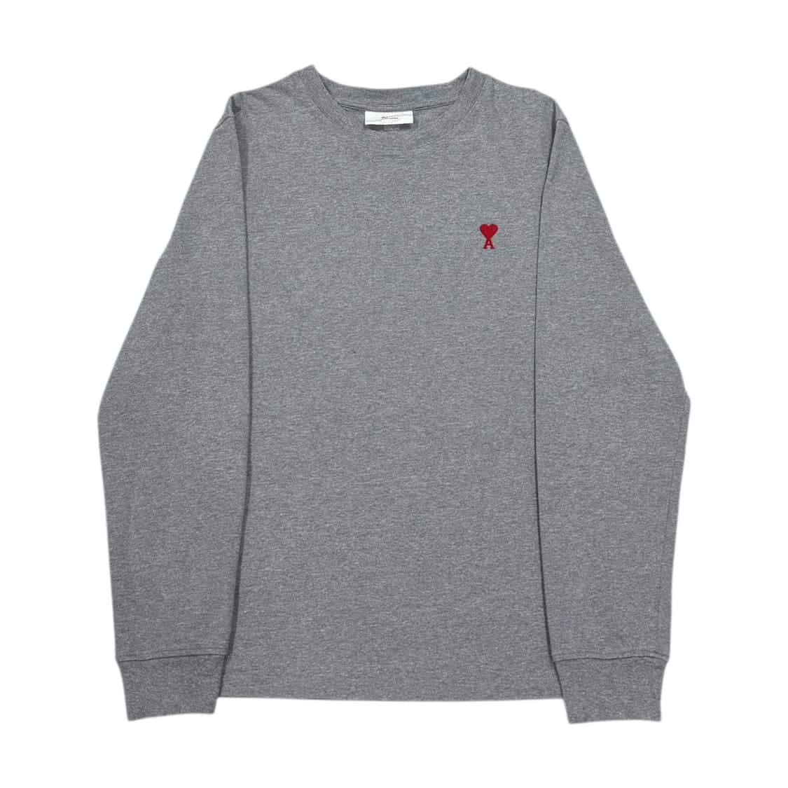 AMI 아미 하트 롱슬리브 긴팔 티셔츠 그레이 L 상품이미지1