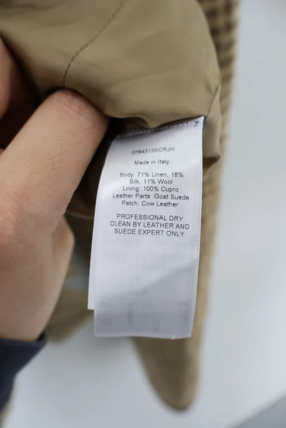 Ralph Lauren Linen Silk Tailored Jacket 상품이미지4