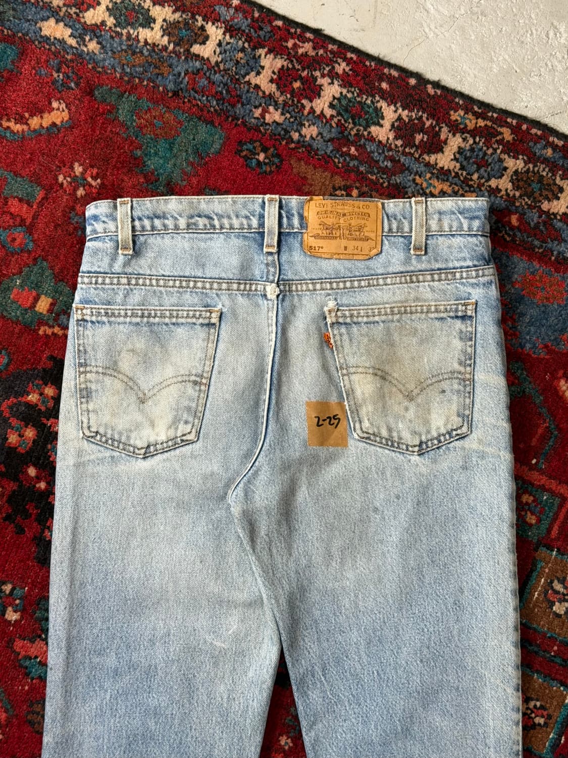 90’s USA 빈티지 리바이스 517 오렌지탭 부츠컷 리바이스 청바지 상품이미지6