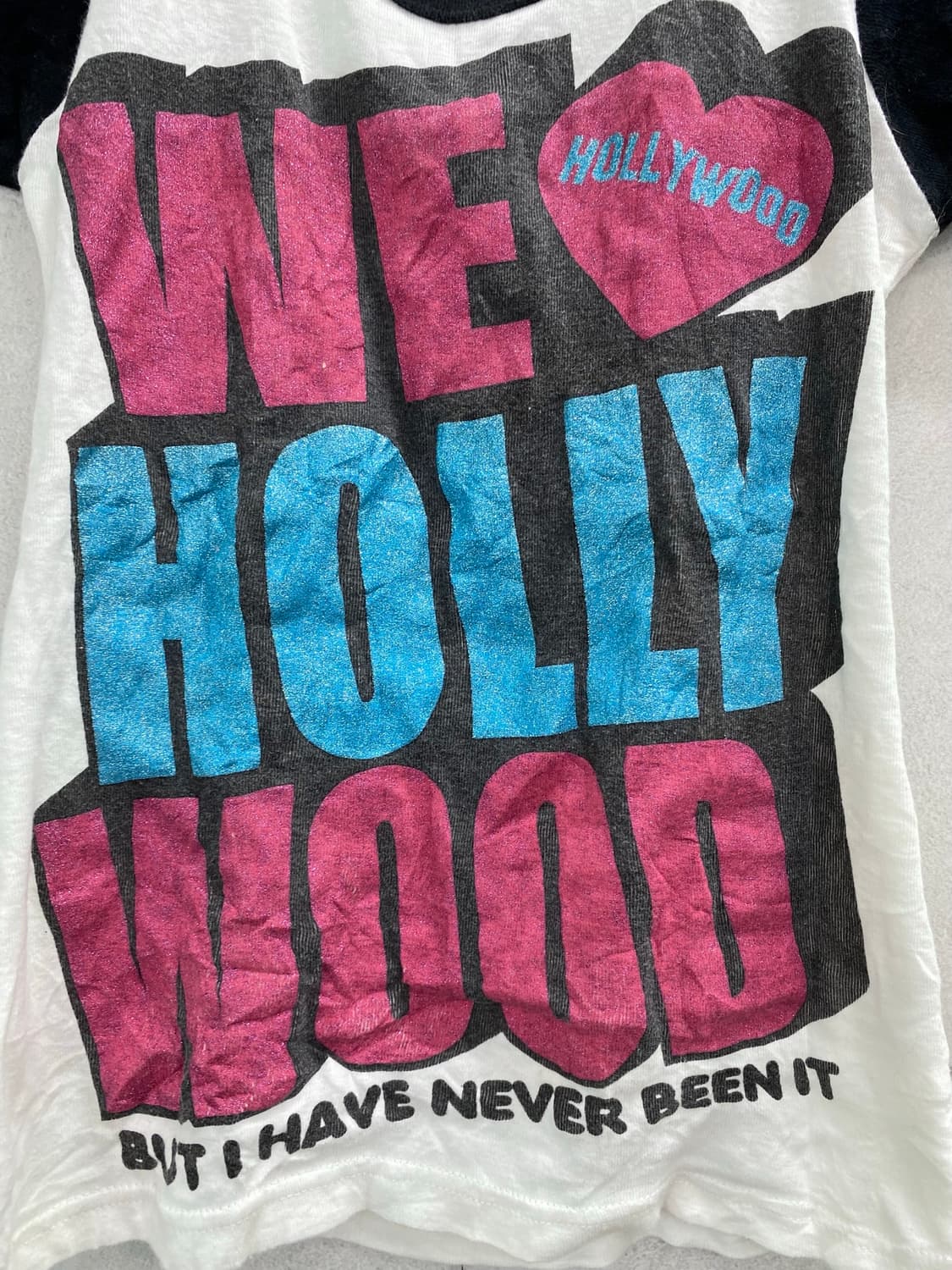  [CHU XXX]Hollywood Print Slim Fit Top 상품이미지5