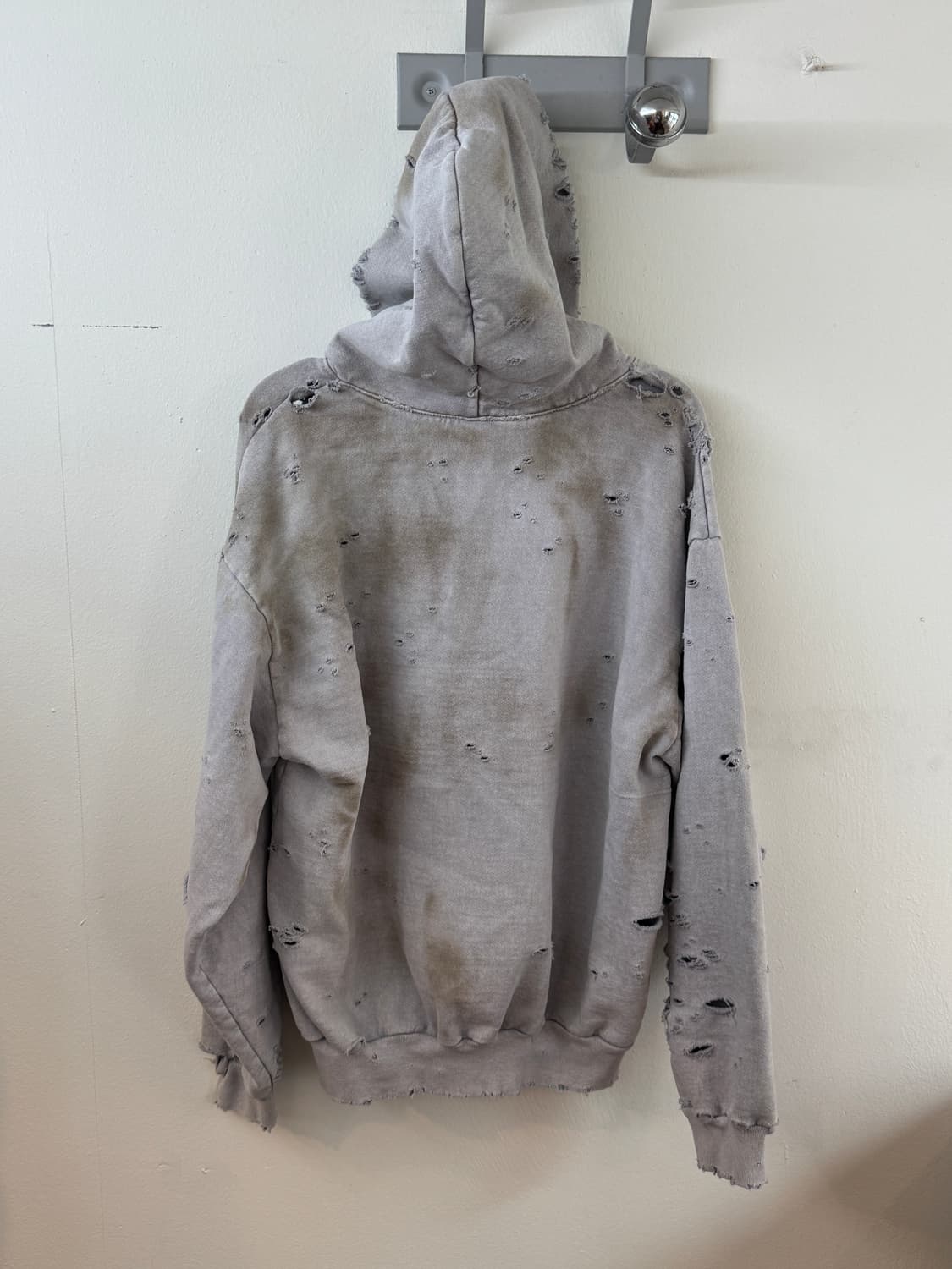 Didier wear destoryed dirty hoodie 상품이미지7