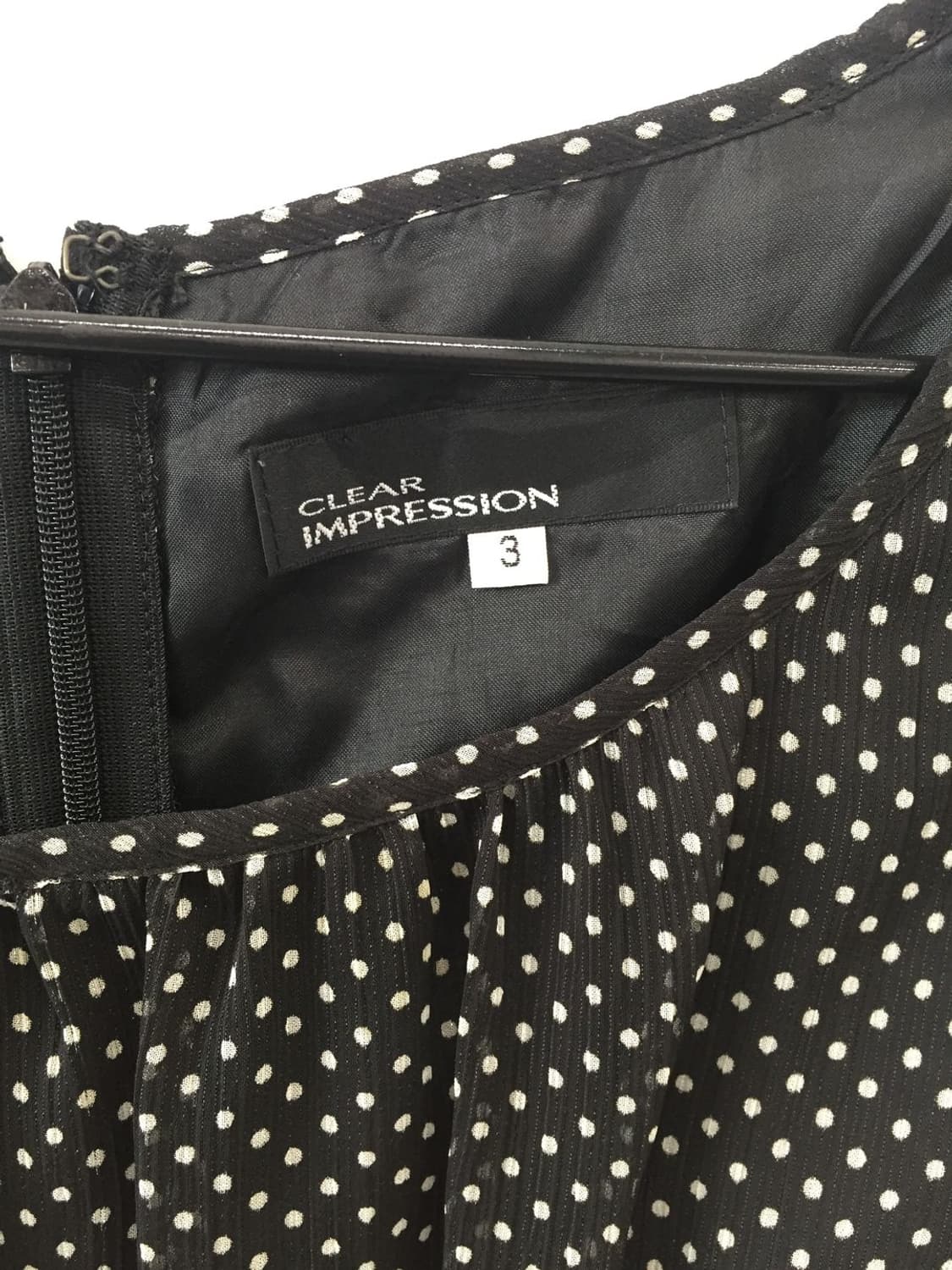 Jpn Black Dot Flare Dress 상품이미지5