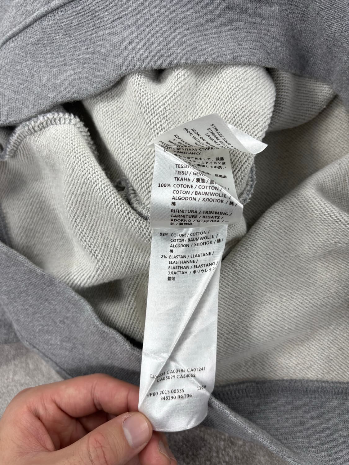 - Alexander Mcqueen Gray Sweatshirt  상품이미지5