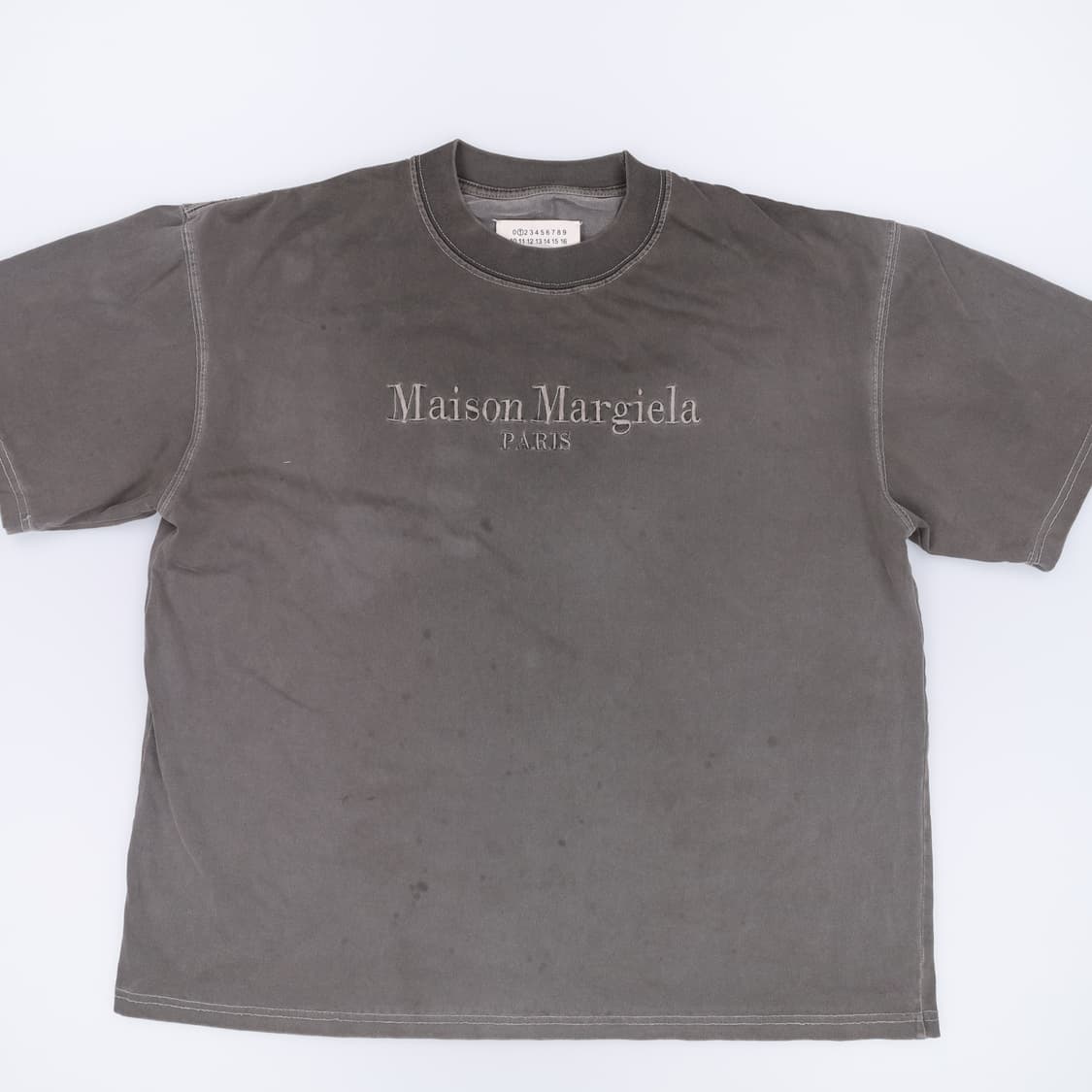 L정도 피그먼트 레터링 반팔티 0311H1 상품이미지4