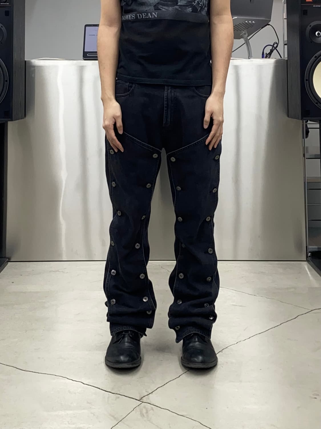 와이 프로젝트 스냅 오프 데님 팬츠 상품이미지1