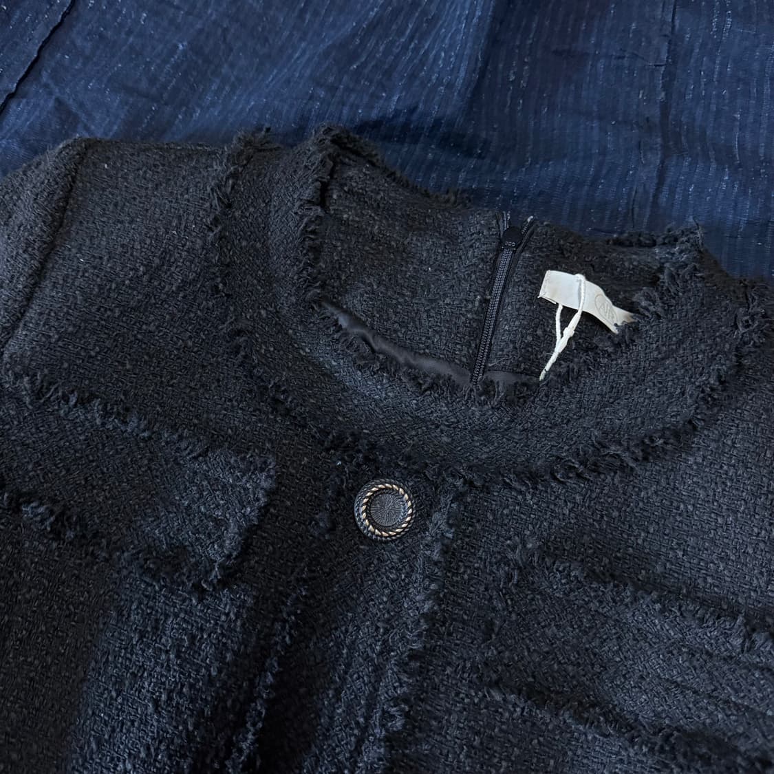 아뜨랑스 레블랑크 트위드 드레스 S 상품이미지2