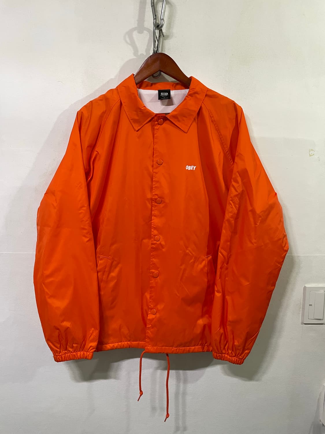 오베이 코치자켓 105-110 오베이 바람막이자켓 상품이미지1