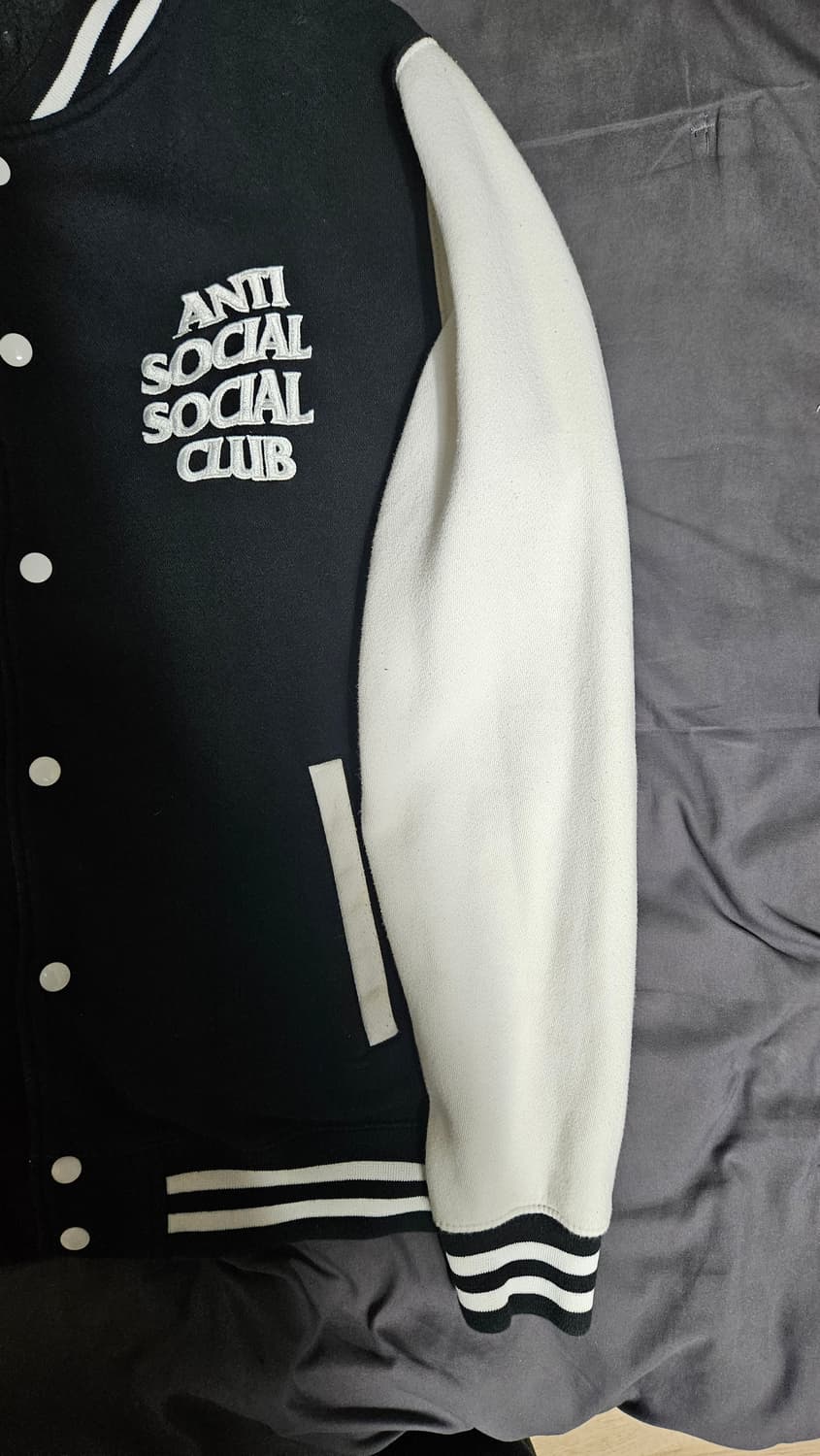 안티소셜소셜클럽 야구점퍼 m 상품이미지3