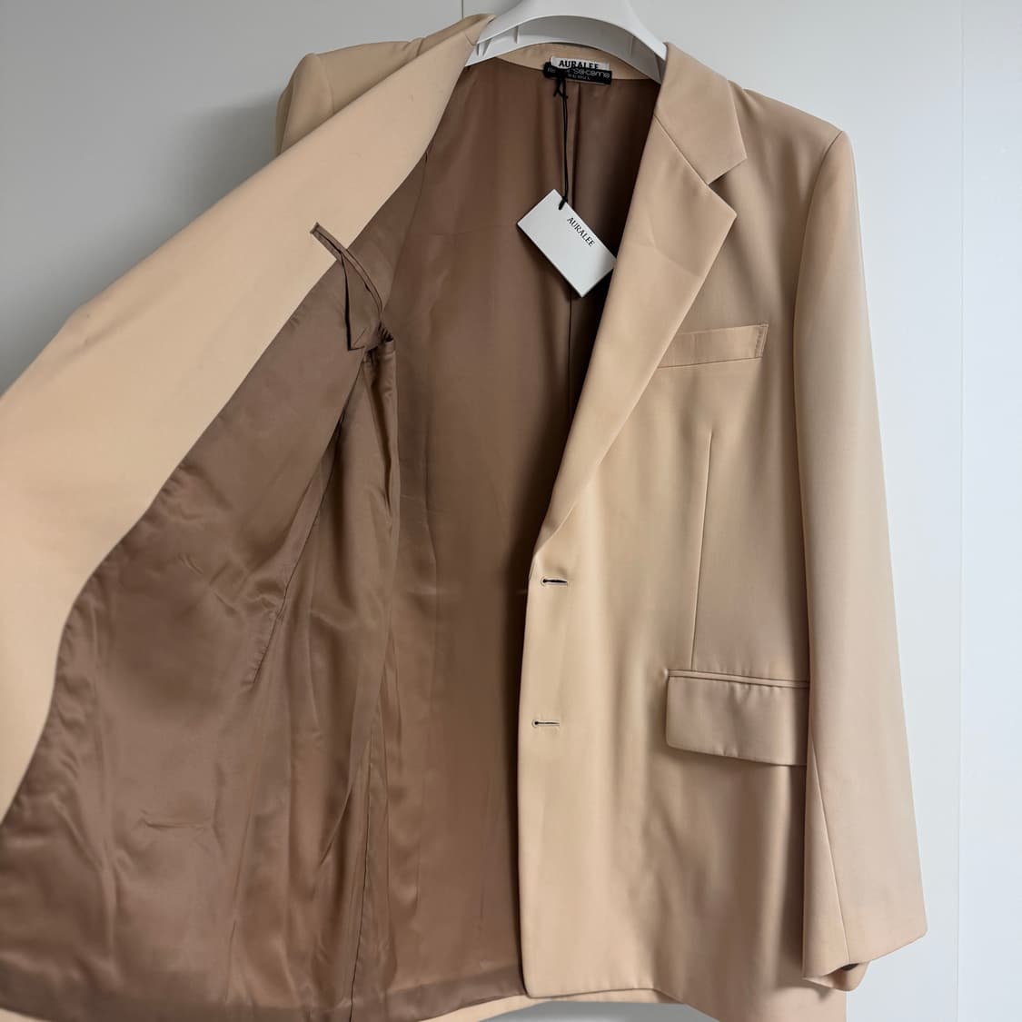 Auralee 오라리 라이트울 수트 셋업 새상품 상품이미지5