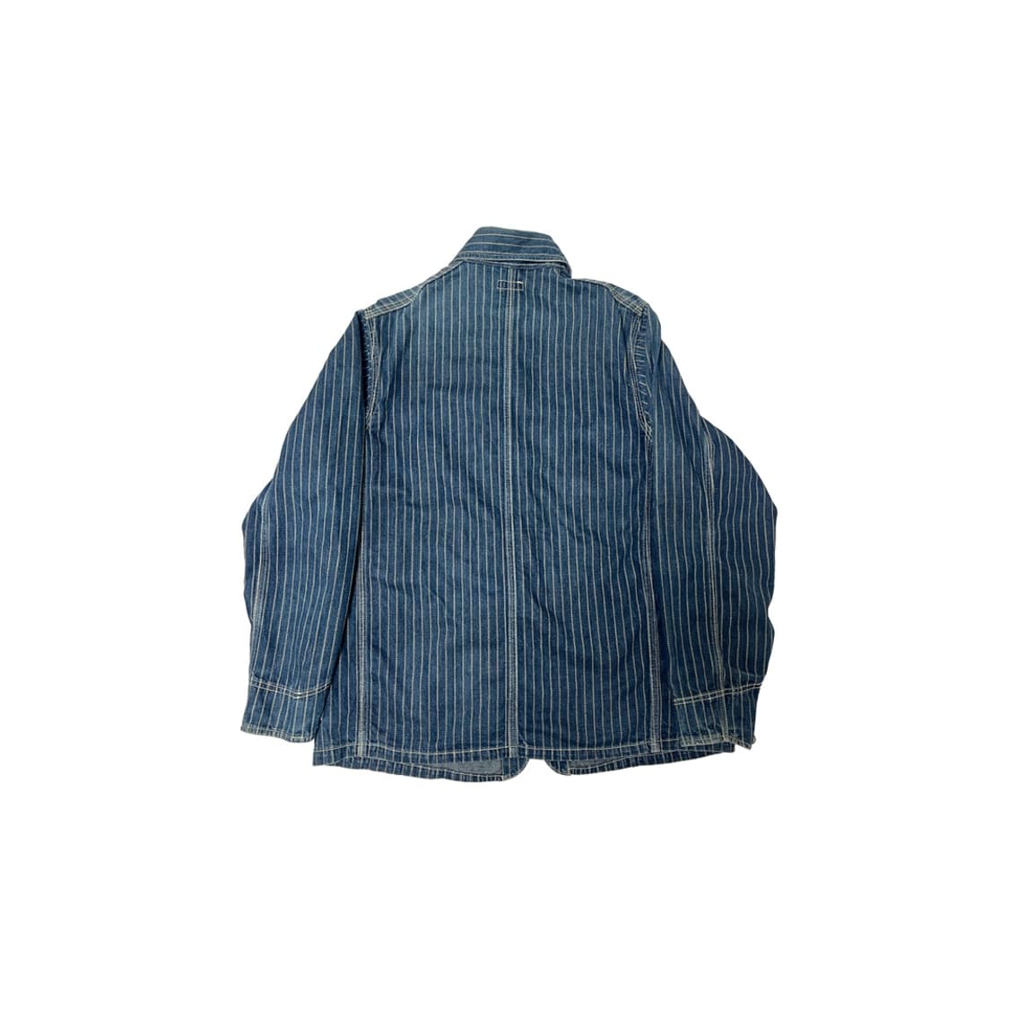 Sugarcane Stripe Denim Coverall Jacket 상품이미지2