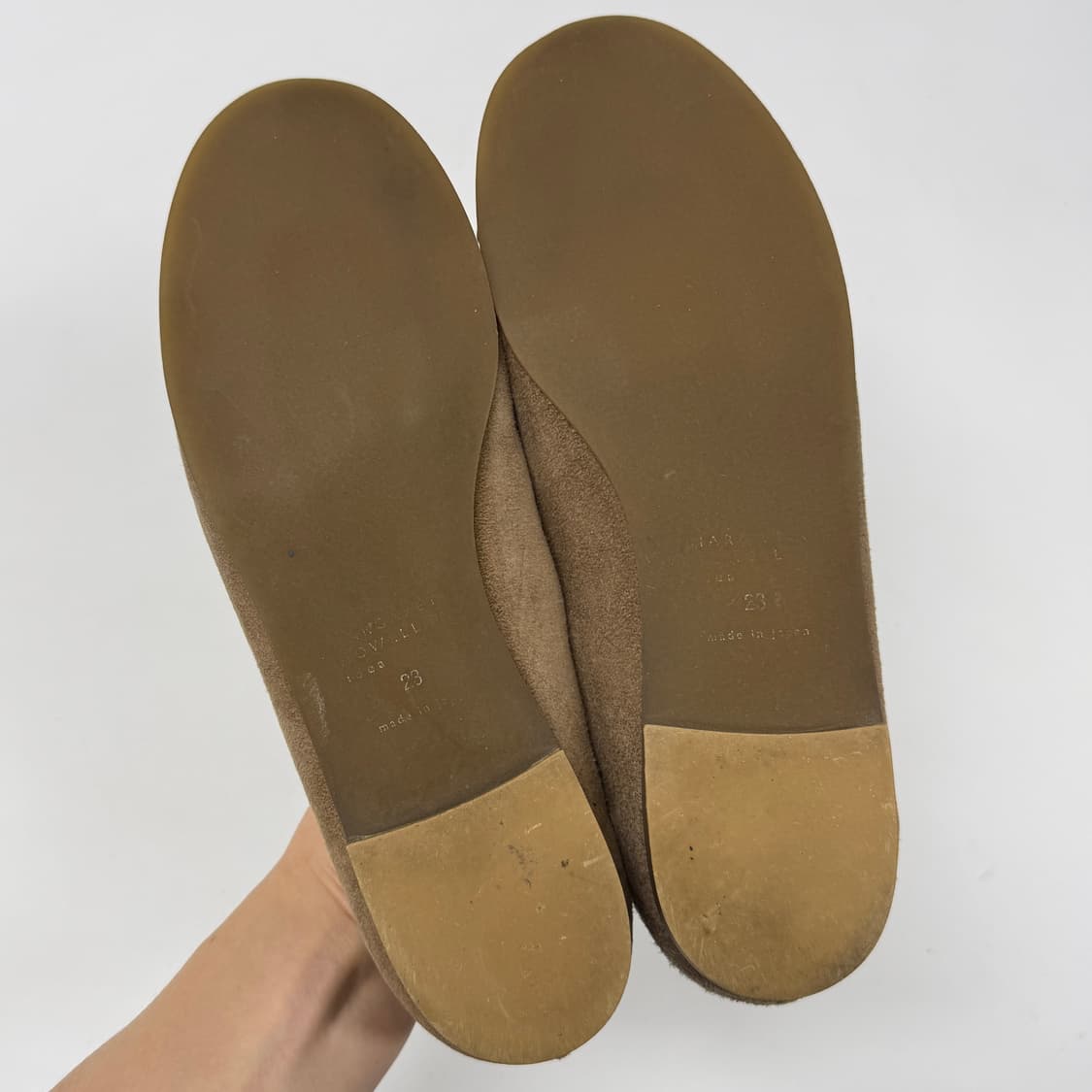 Margaret Howell ribbon cap toe 상품이미지8