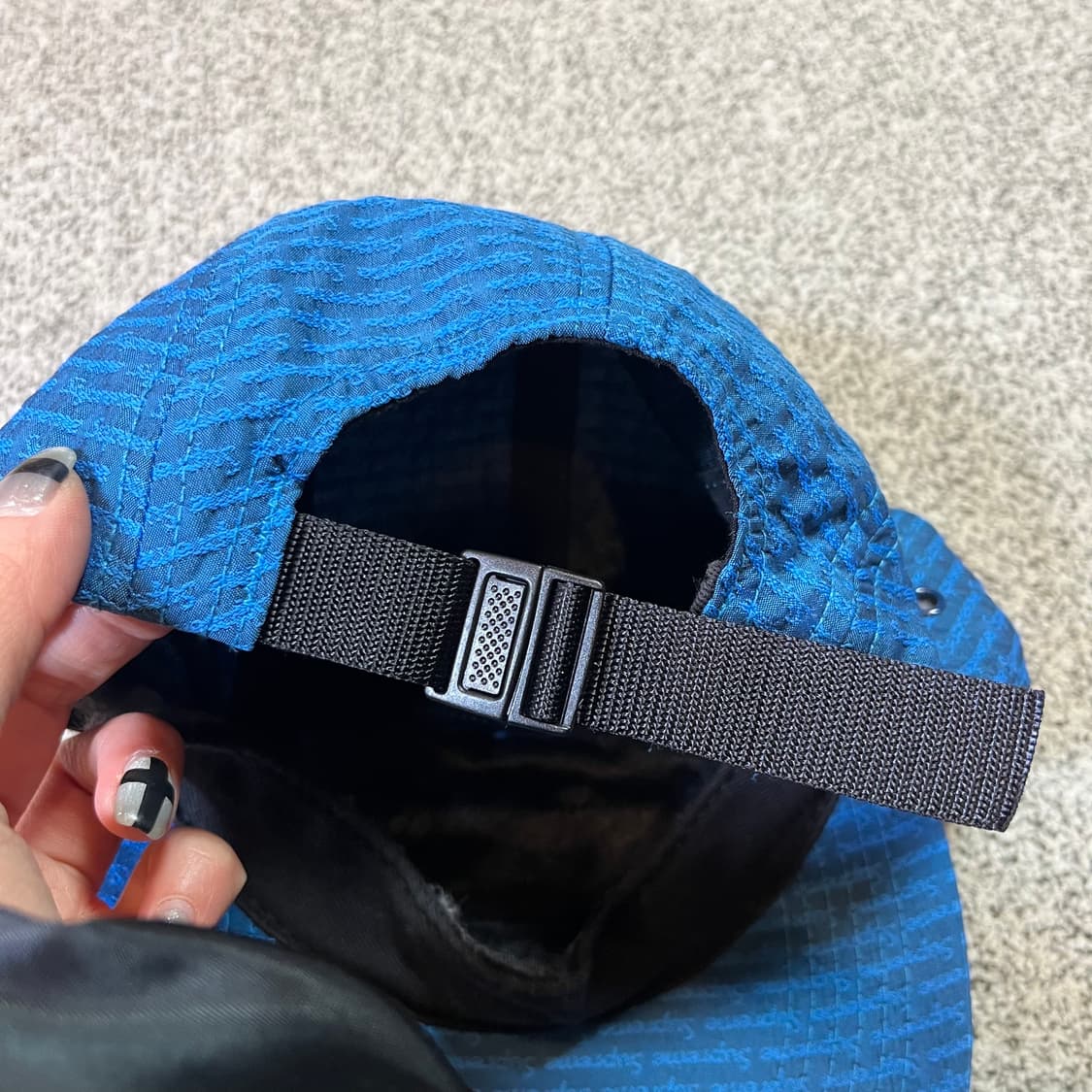 슈프림 워시드 시어서커 캠프캡 상품이미지3