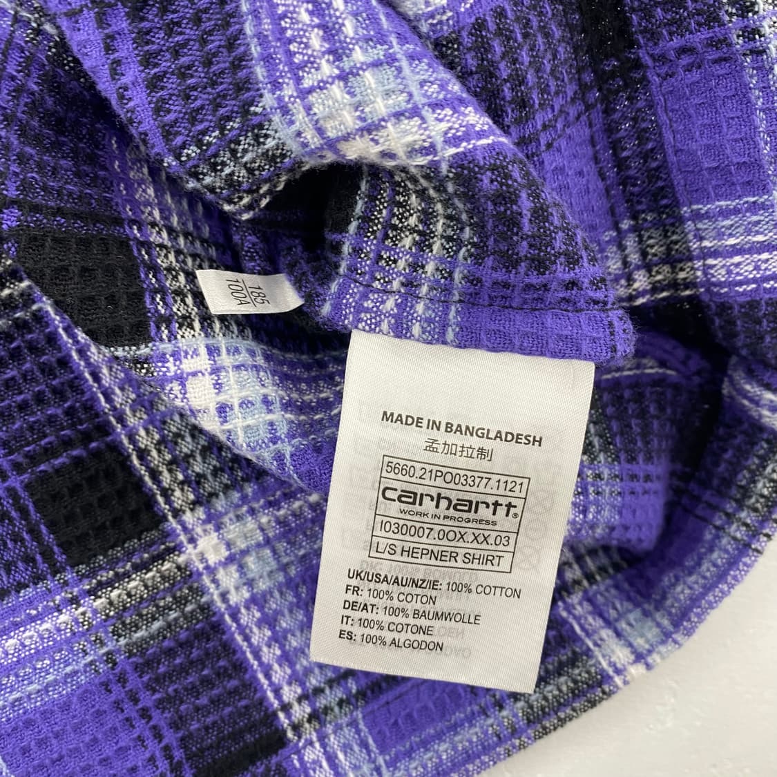 칼하트 WIP Ls 해프너 셔츠 (105) 상품이미지6