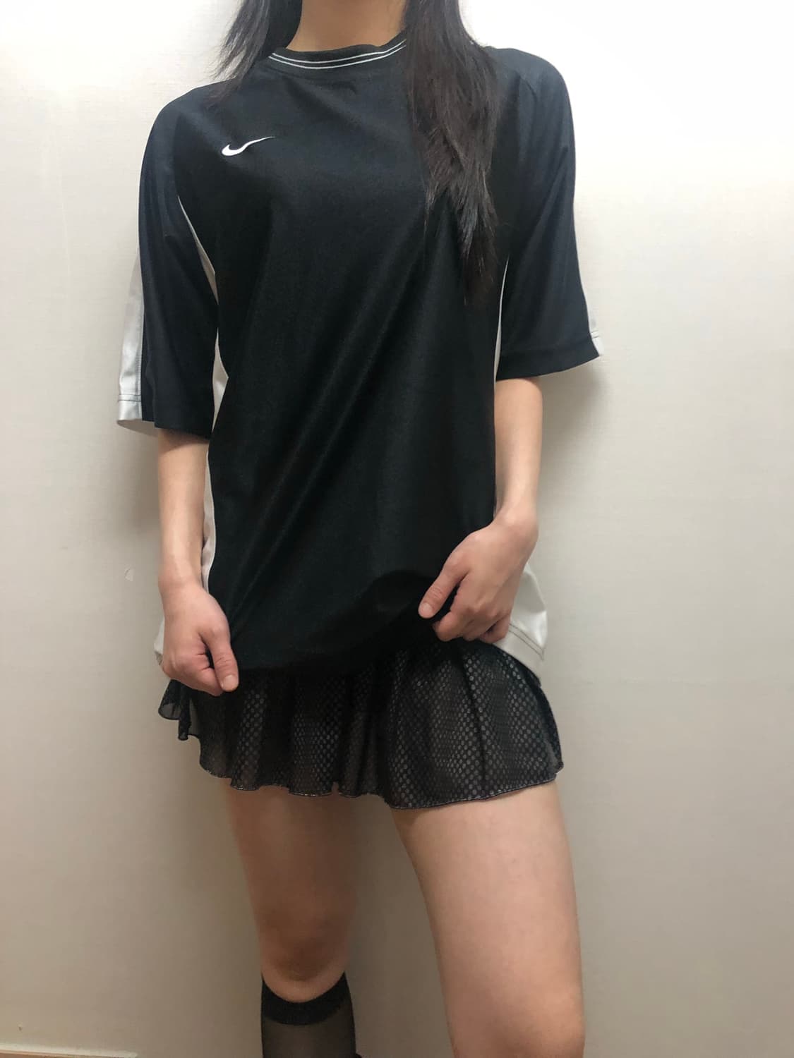 빈티지 나이키 블랙 스포티 반팔 상품이미지6