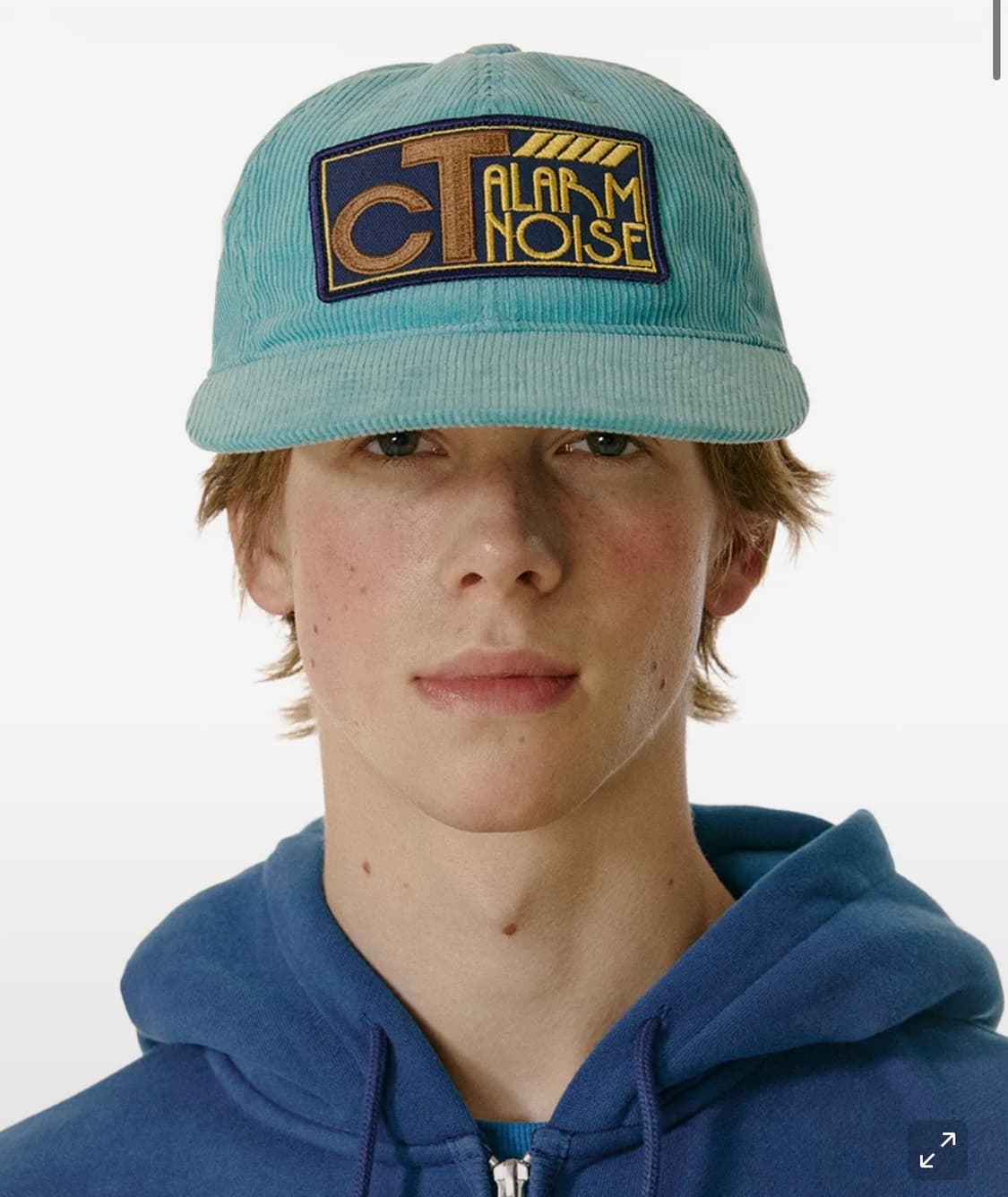 테켓 alarm corduroy cap light blue 코듀로이 볼캡 상품이미지1