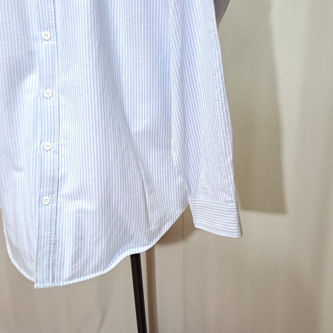 (택포) Beams 빔즈 야부사메 폴로 스트라이프 셔츠 110 B805 상품이미지3