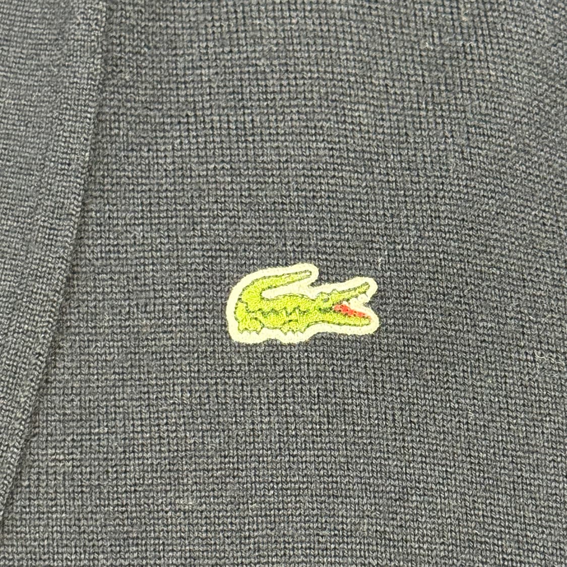 M) 라코스테 울 가디건 네이비 상품이미지4