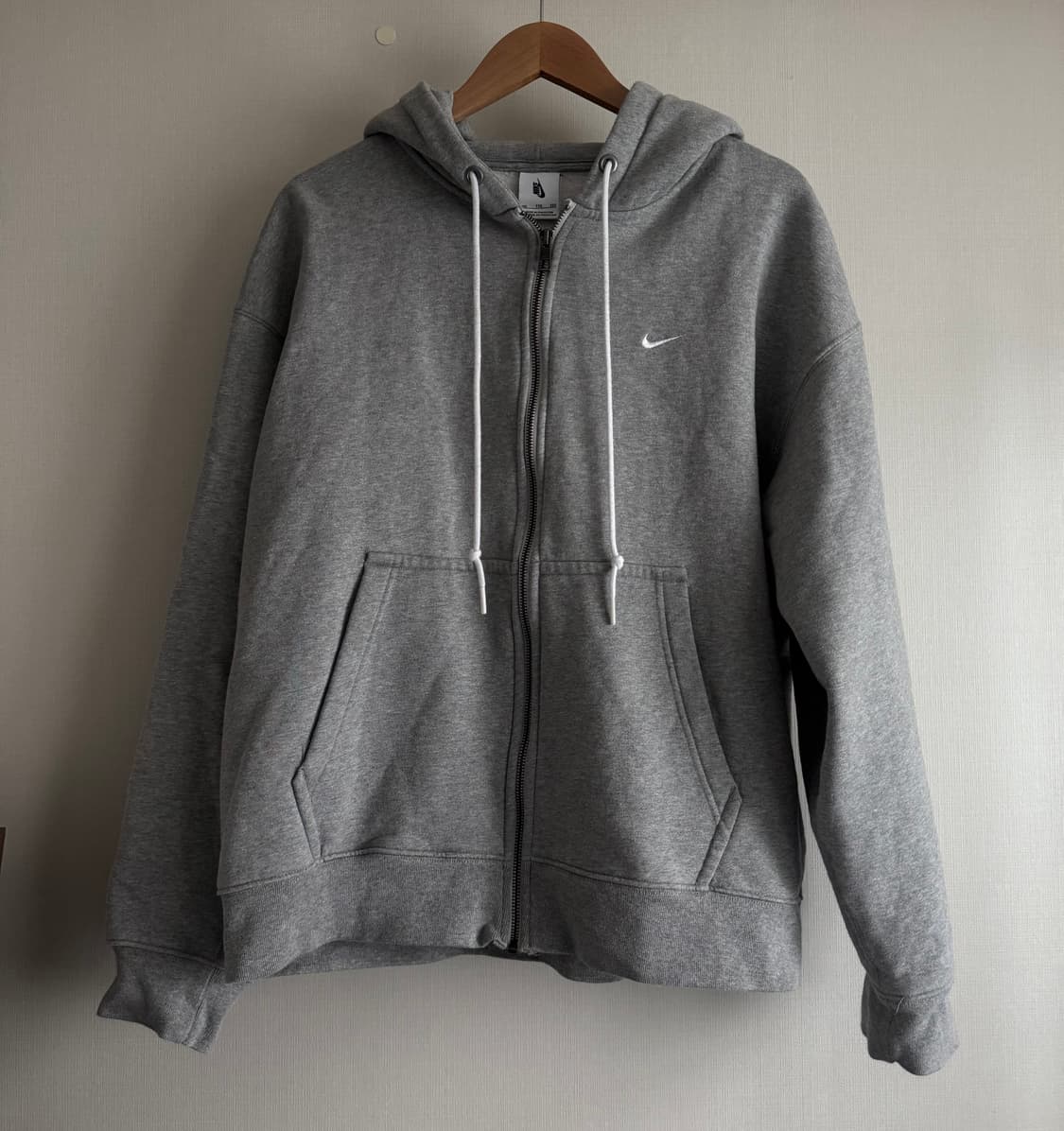 나이키NRG 솔로스우시 후드집업 그레이 2XL 상품이미지1