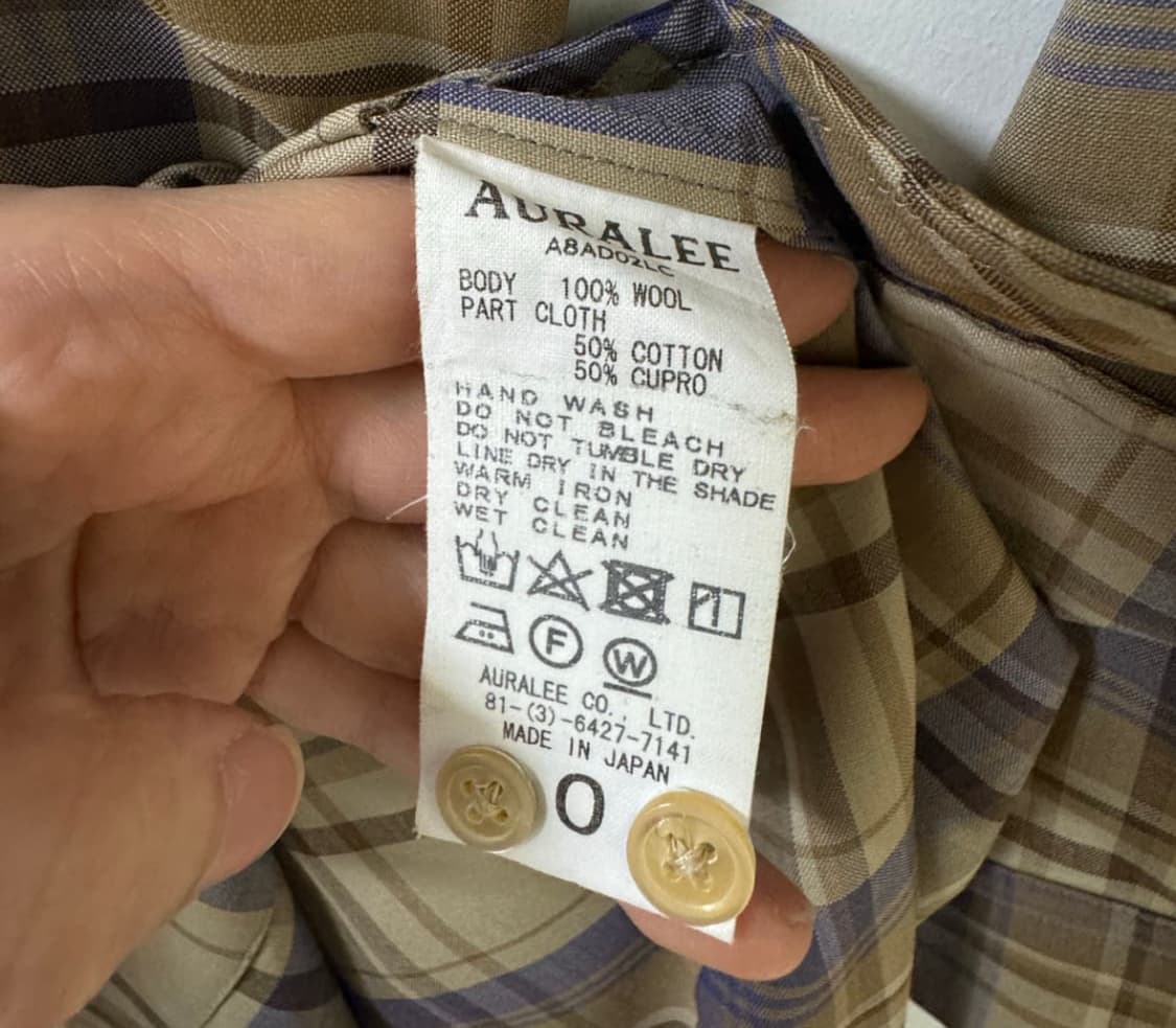 Auralee 오라리 셔츠원피스  상품이미지4