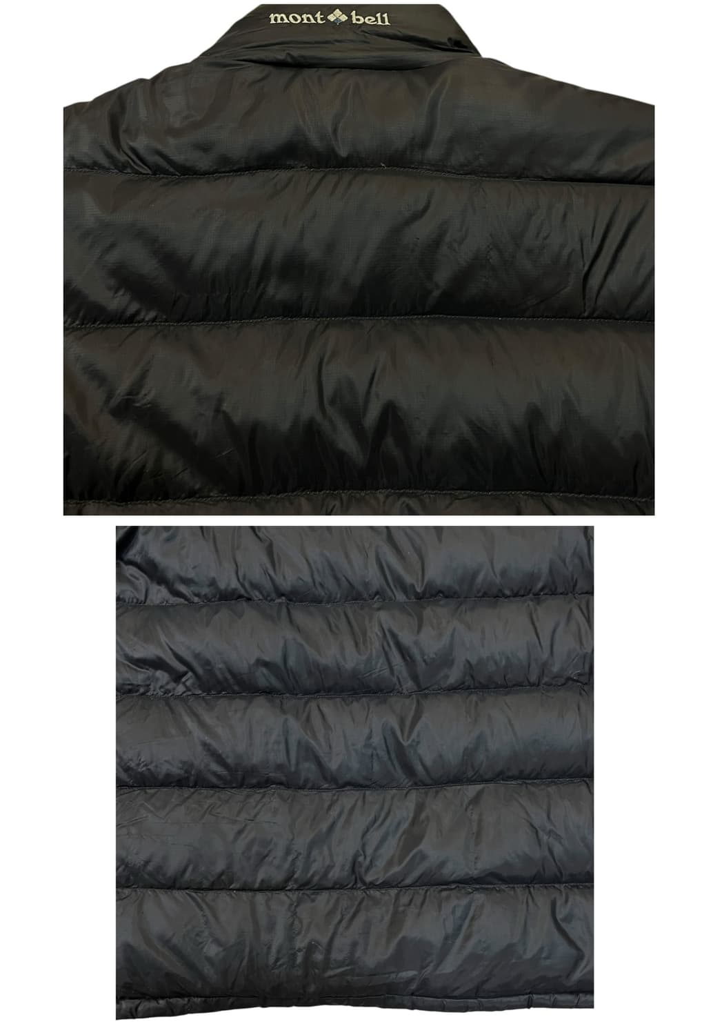 몽벨 경량패딩 블랙 L #csz2056 상품이미지7