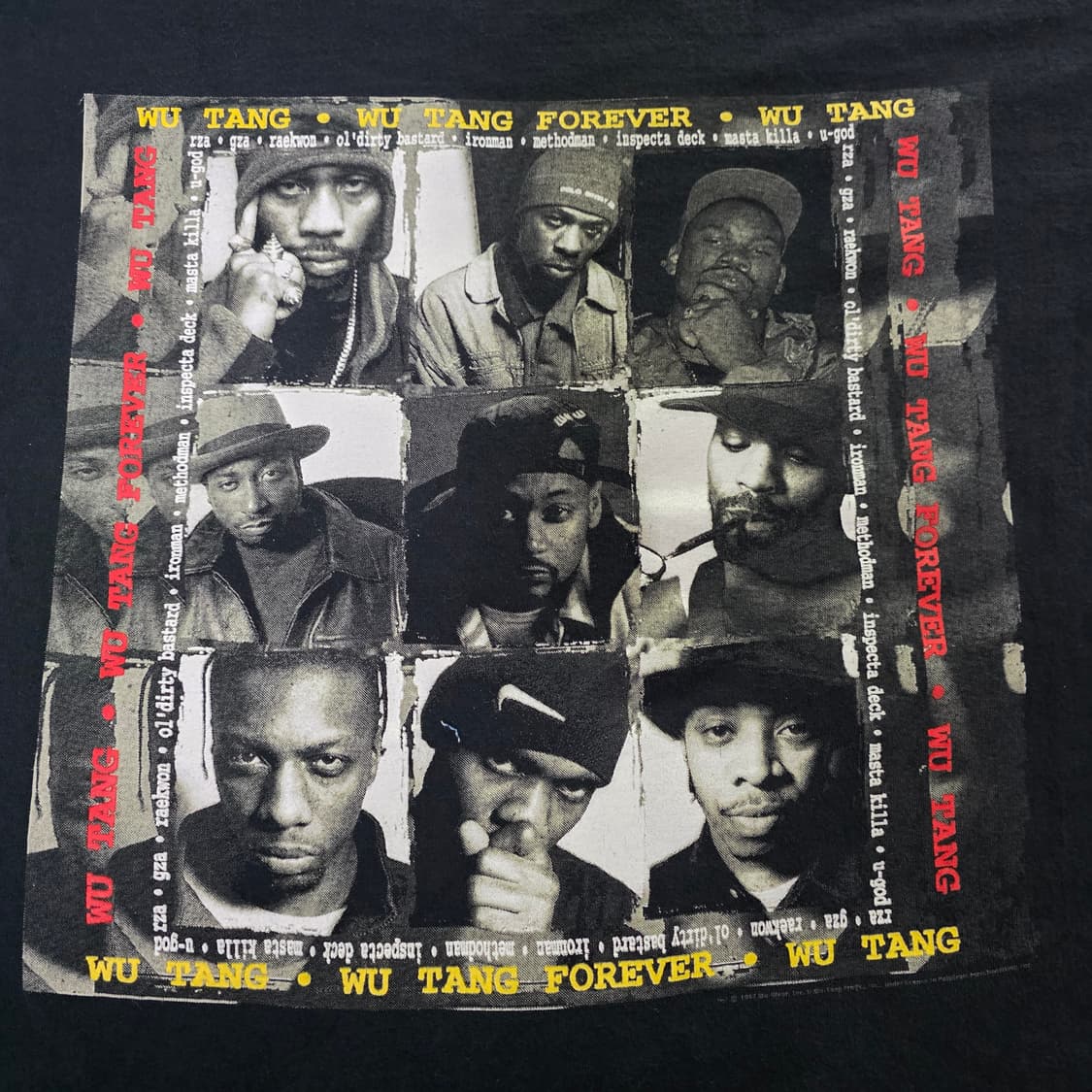 [XL] 90s 우탱 포에버 빈티지 밴드티 랩티 상품이미지2