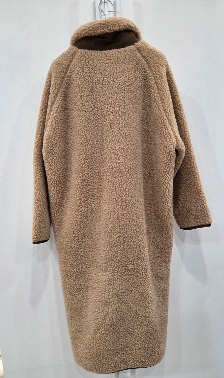 시크릿라벨 뽀글이 롱 코트(XL) 상품이미지2