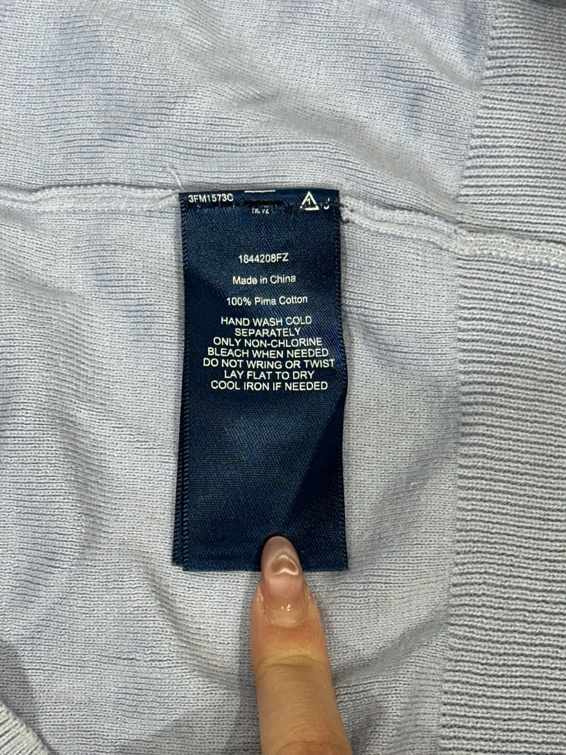 폴로 랄프 로렌 퍼플 브이넥 니트 M 상품이미지8