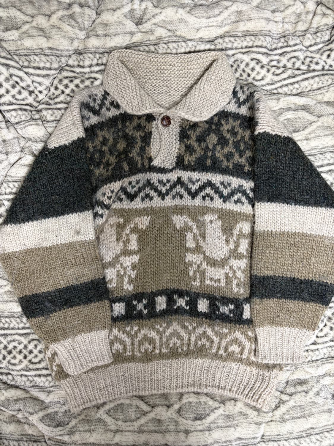 빈티지 코위찬 스웨터  상품이미지1