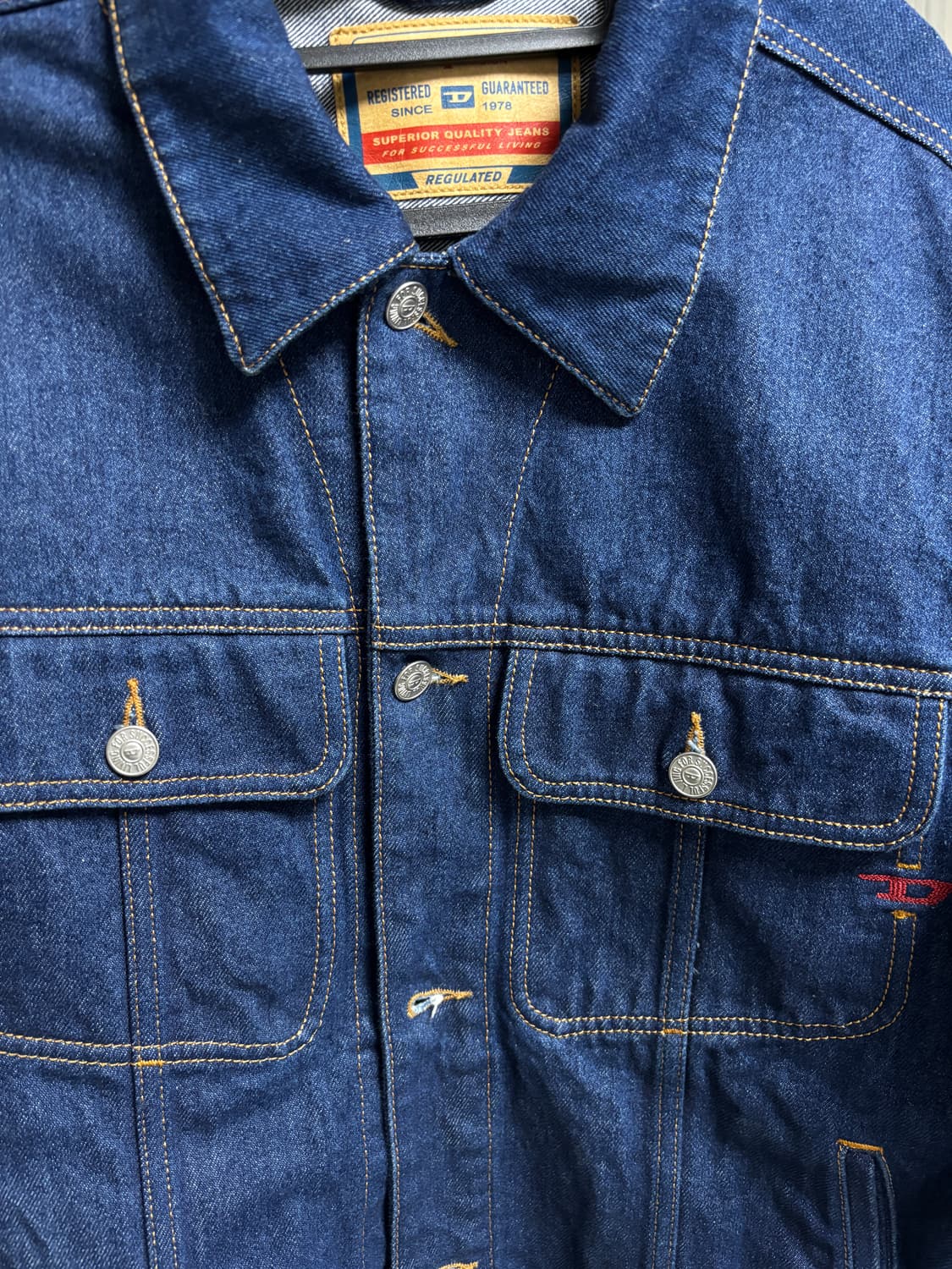 디젤 레귤러 청자켓 Diesel trucker jaket 상품이미지3
