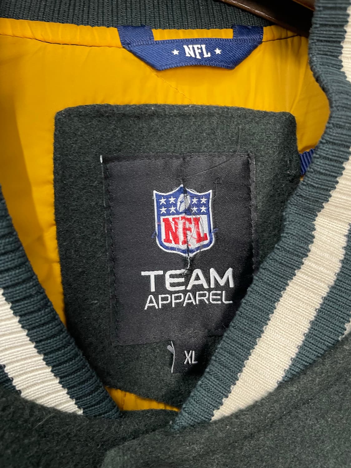 NFL 울 모직 레더 스타디움 바시티 자켓 H1560 상품이미지9