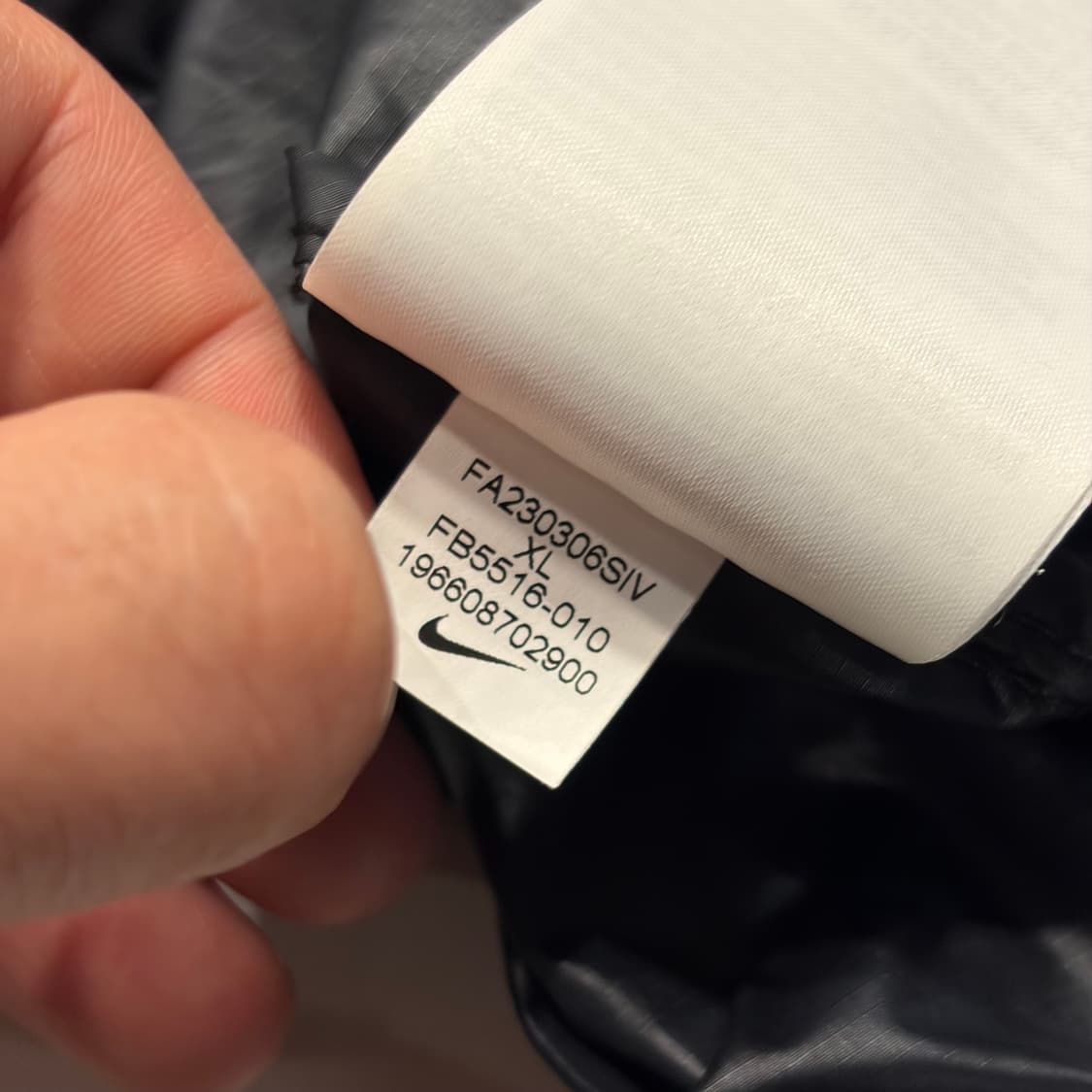 [XL] 나이키 스톰핏 트랙클럽 바람막이 블랙 D437 상품이미지8