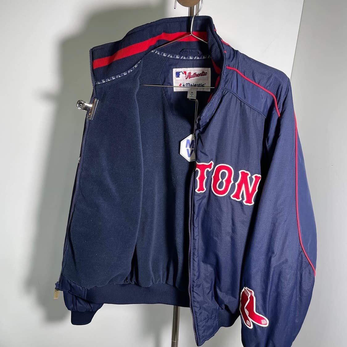 마제스틱 Authentic 보스턴 레드삭스 바시티 자켓 상품이미지9