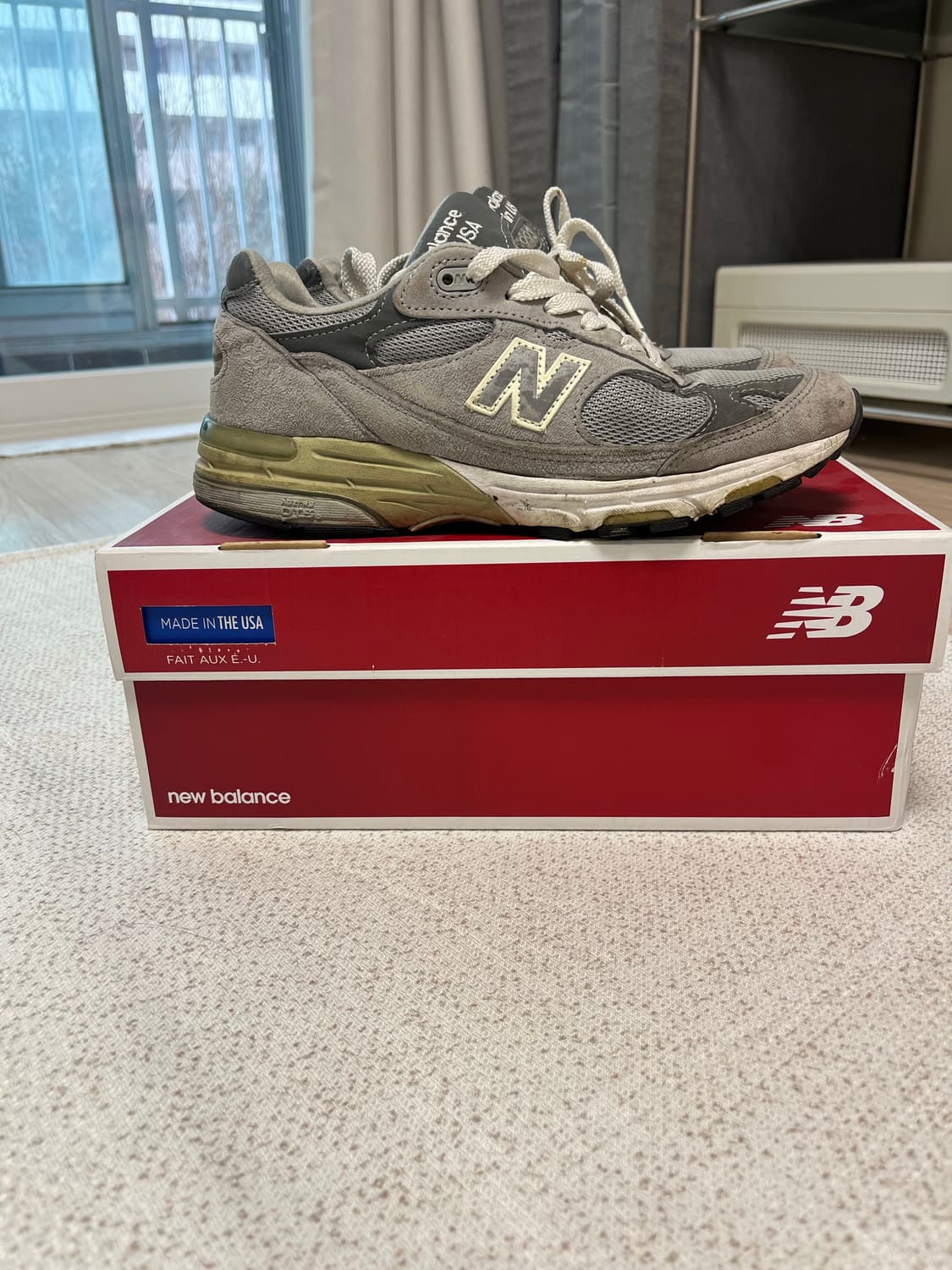 뉴발란스 993 회색 상품이미지6