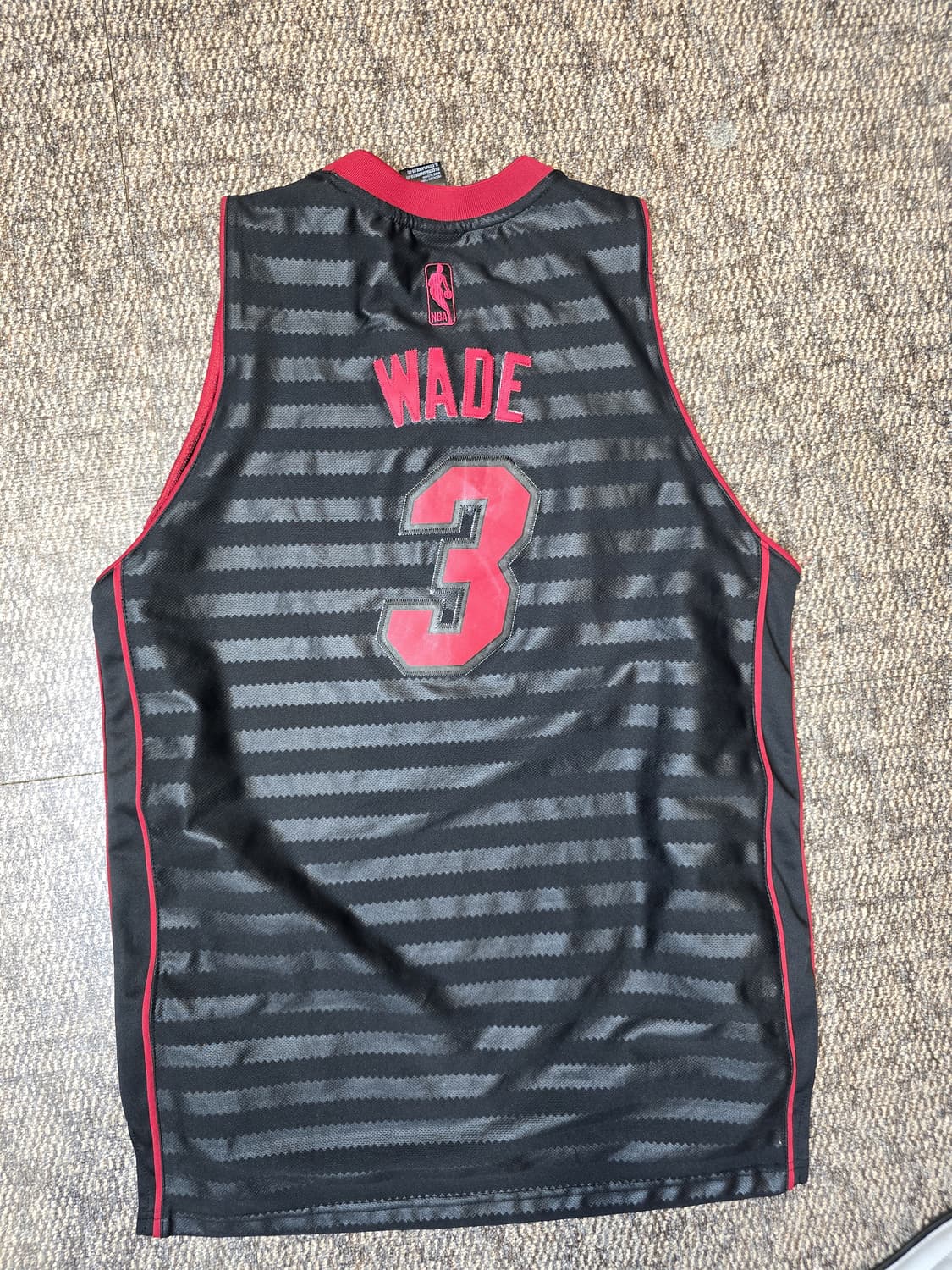 NBA 드웨인 웨이드 마이애미 히트 아디다스 저지 유소년 XL(성인 M) 상품이미지5