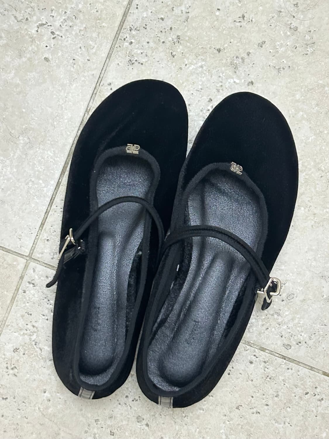 드파운드 벨벳 메리제인 슈즈 상품이미지2