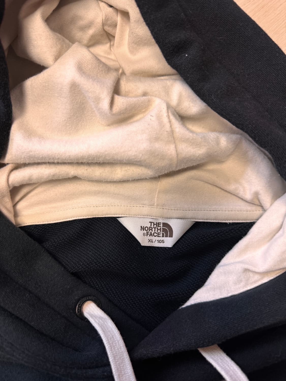 노스페이스 후드티 블랙 XL사이즈 상품이미지4