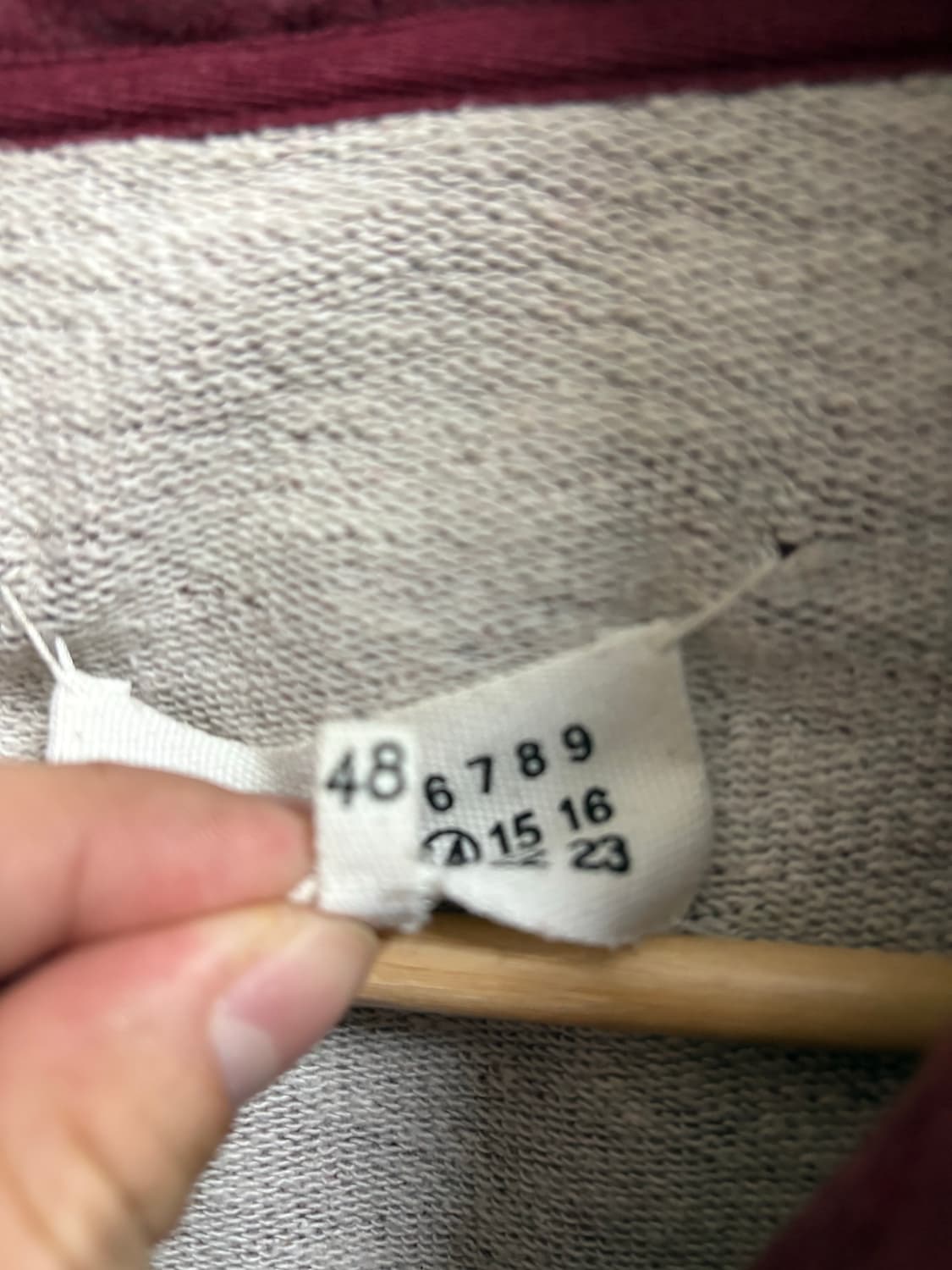 마르지엘라 20ss 스테레오 후디 상품이미지7