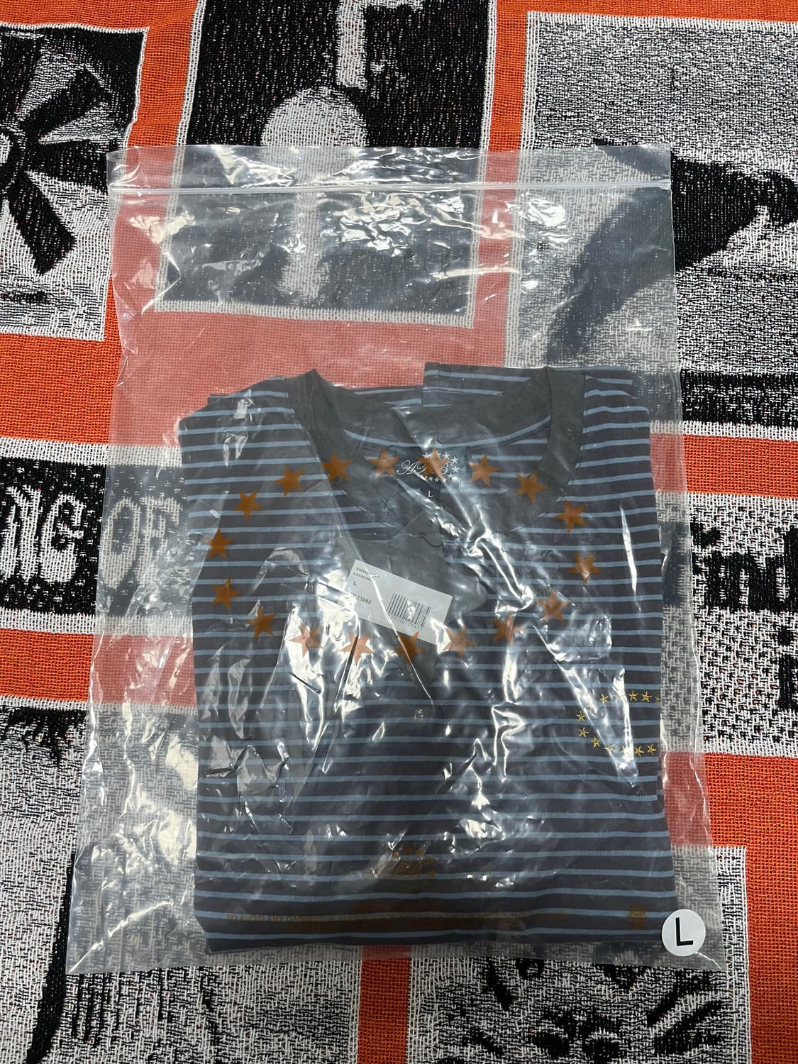 AFB 스트라이프 반팔티 새상품 상품이미지2