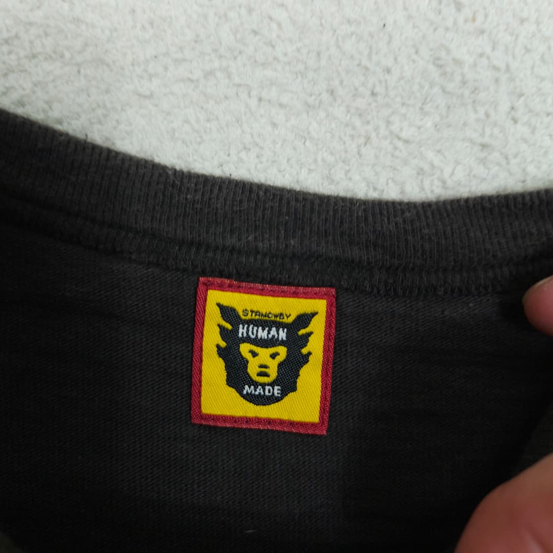 휴먼메이드 덕 반팔티 L 상품이미지5